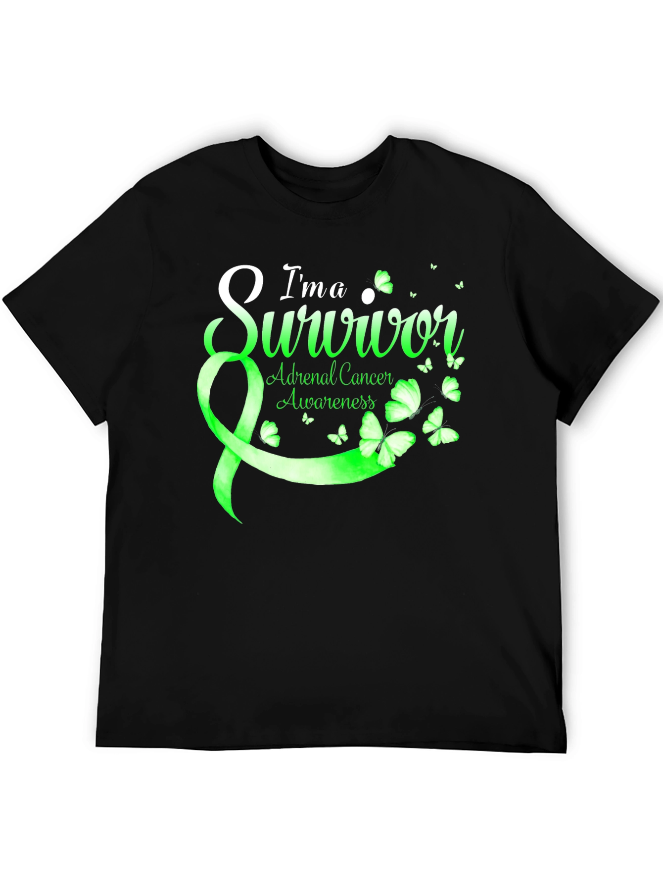 Adrenal Cancer Awareness Survivor T-Shirt