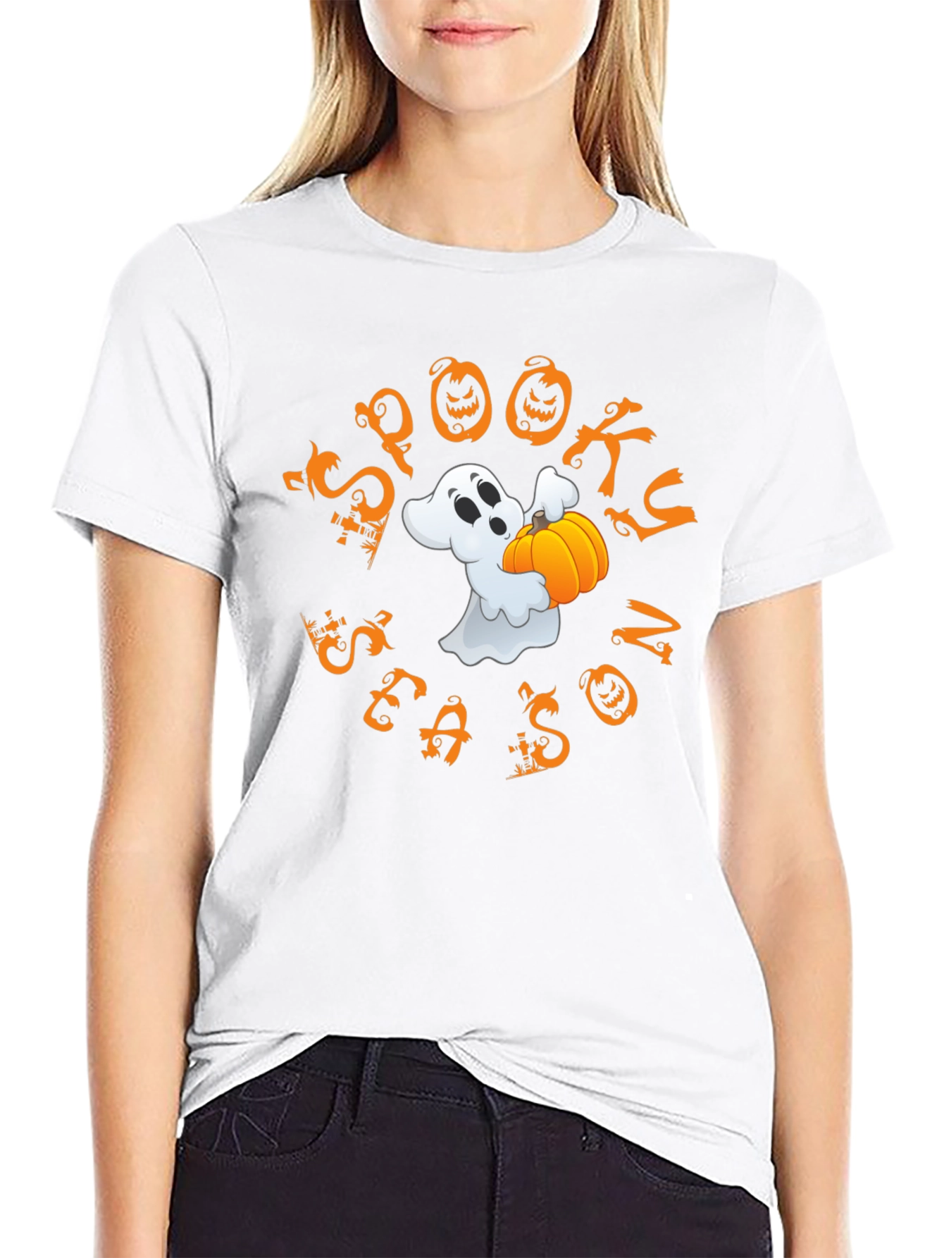 Spooky Season Halloween Graphic T-Shirt