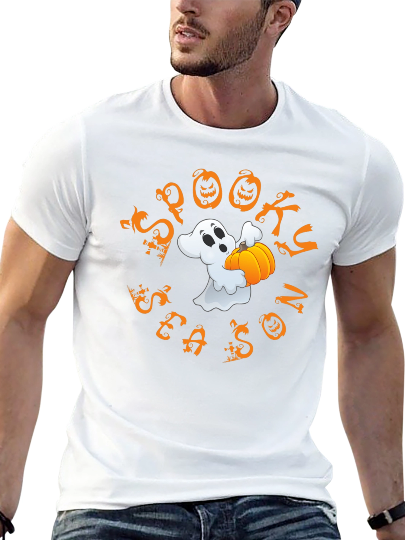 Spooky Season Halloween Graphic T-Shirt