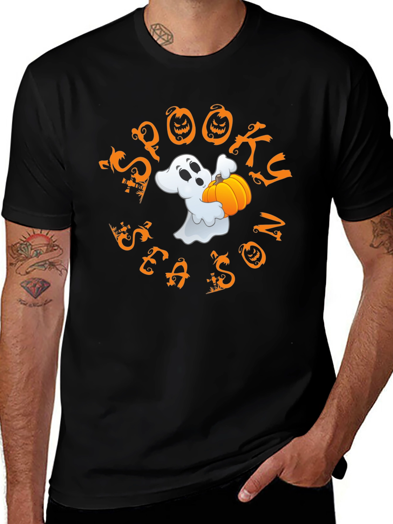 Spooky Season Halloween Graphic T-Shirt