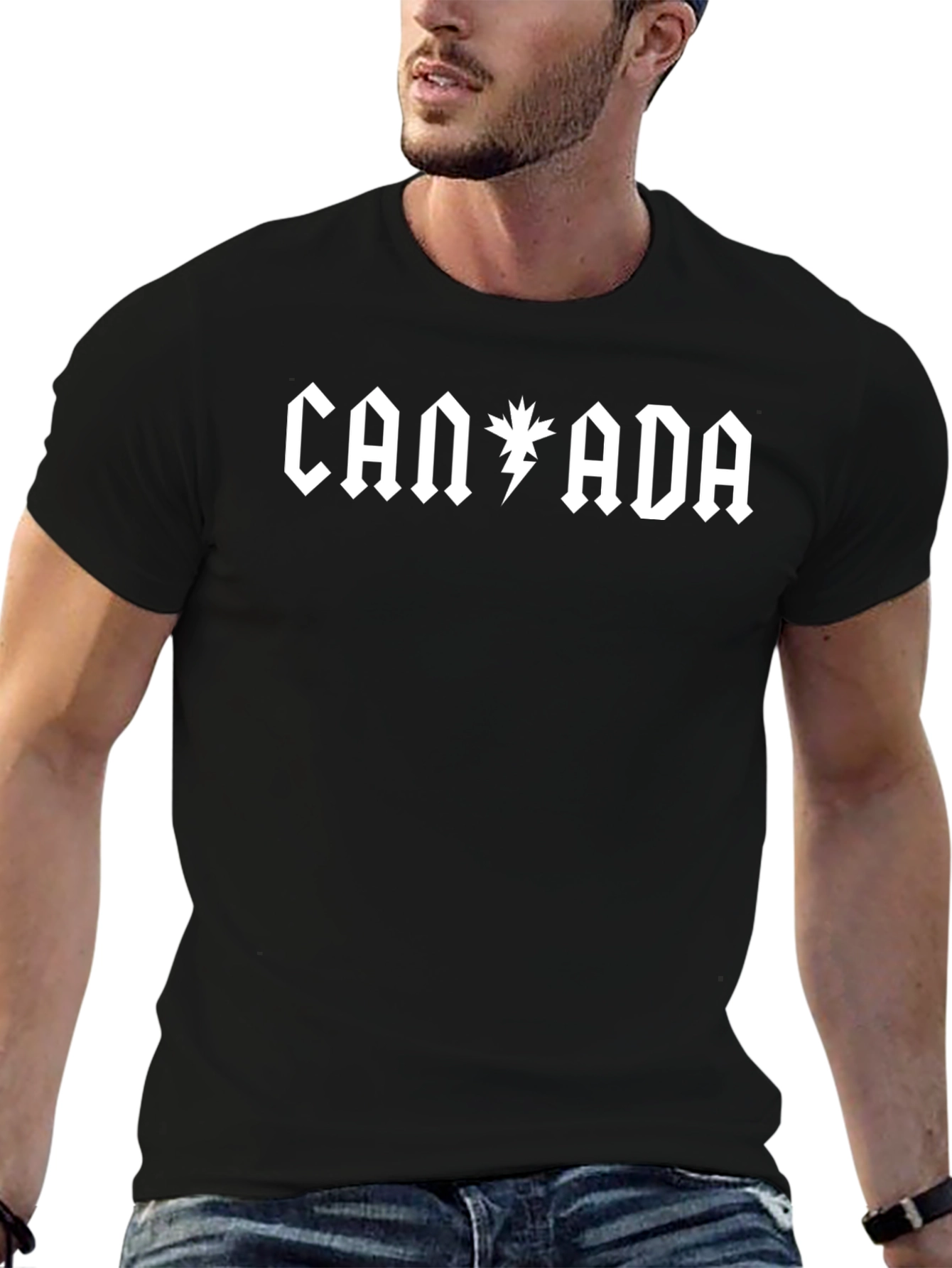 Canada Rock Style Graphic T-Shirt