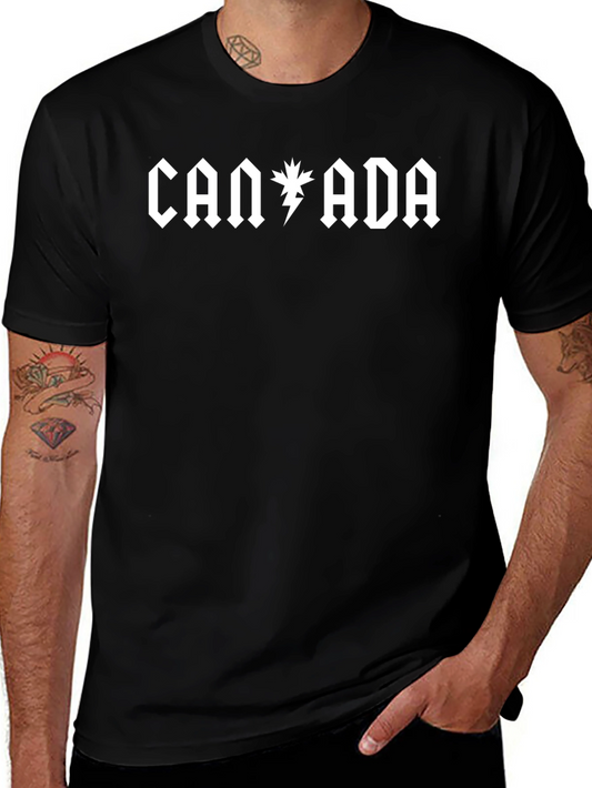 Canada Rock Style Graphic T-Shirt