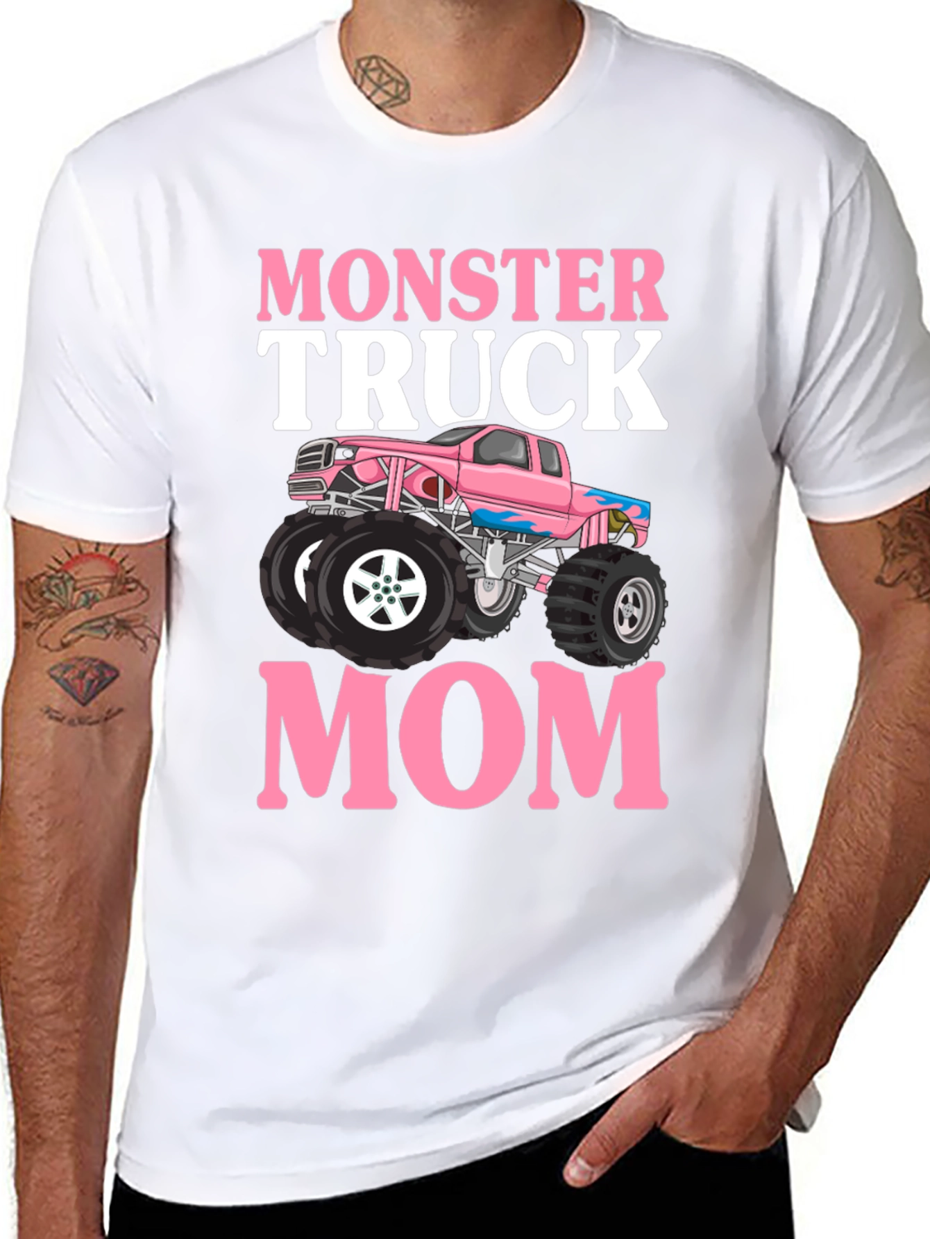 Monster Truck Mom Graphic T-Shirt
