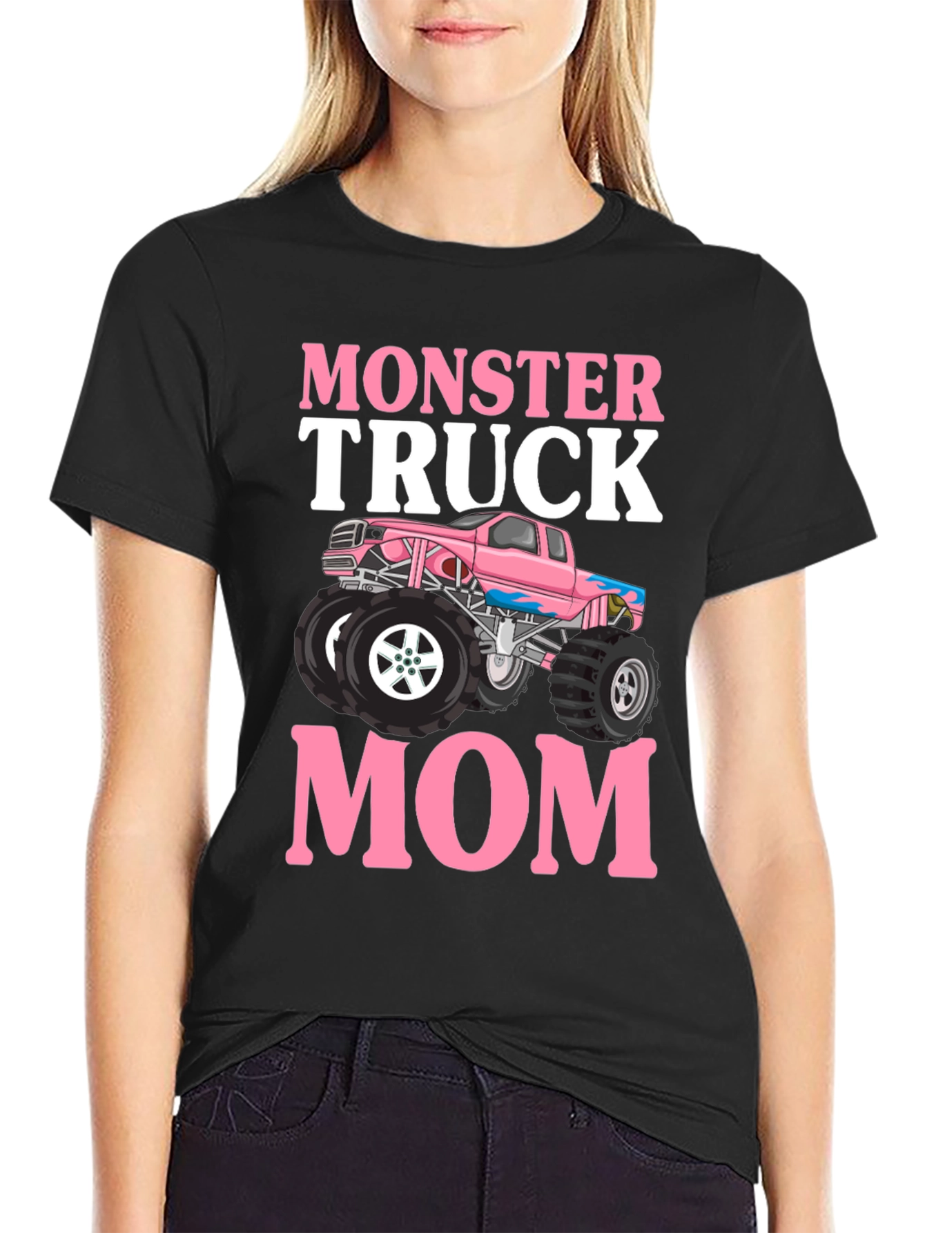 Monster Truck Mom Graphic T-Shirt