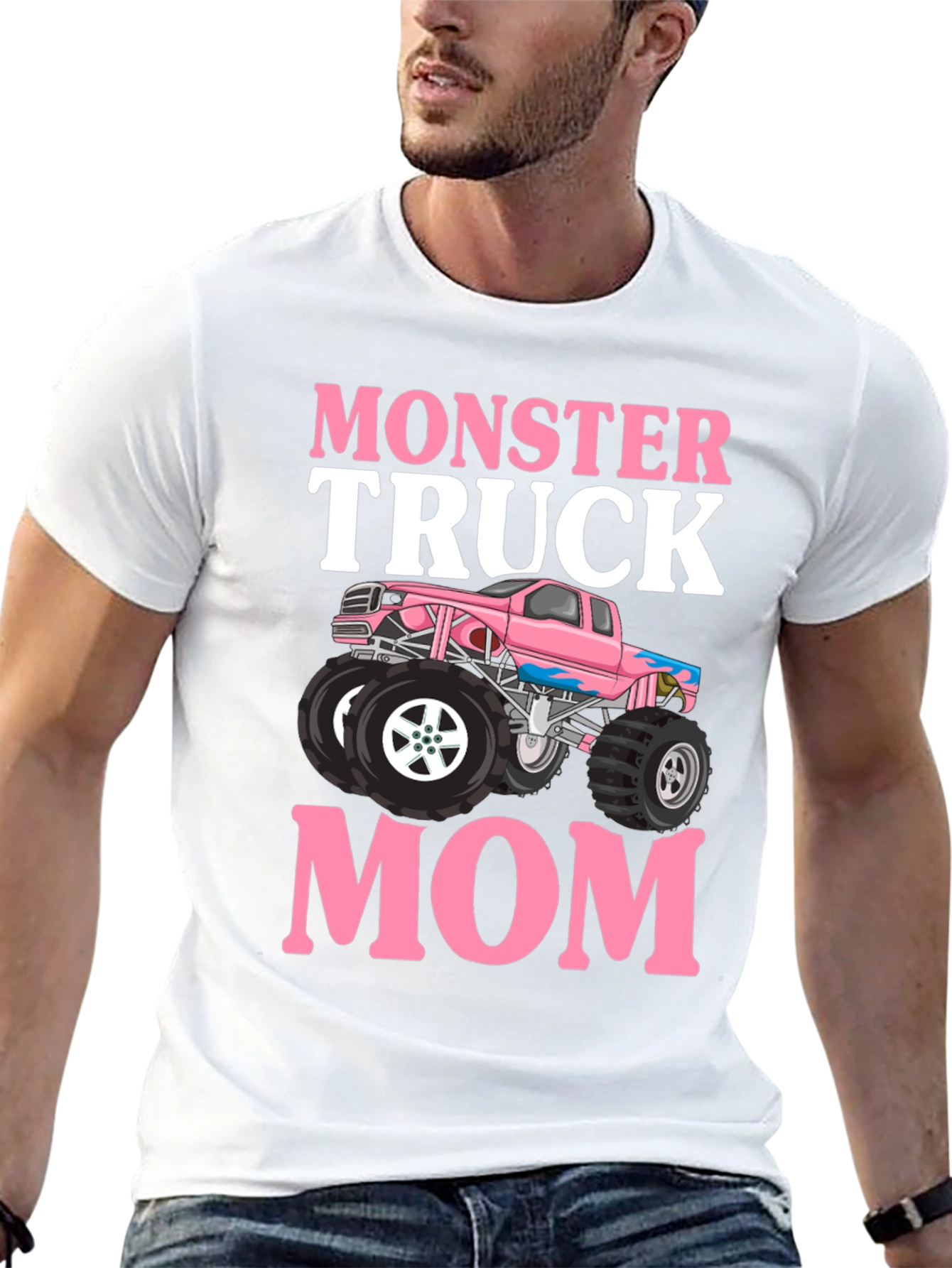 Monster Truck Mom Graphic T-Shirt