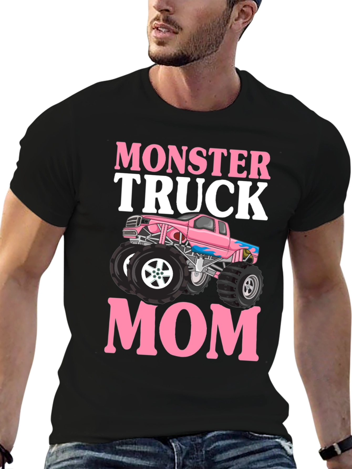 Monster Truck Mom Graphic T-Shirt