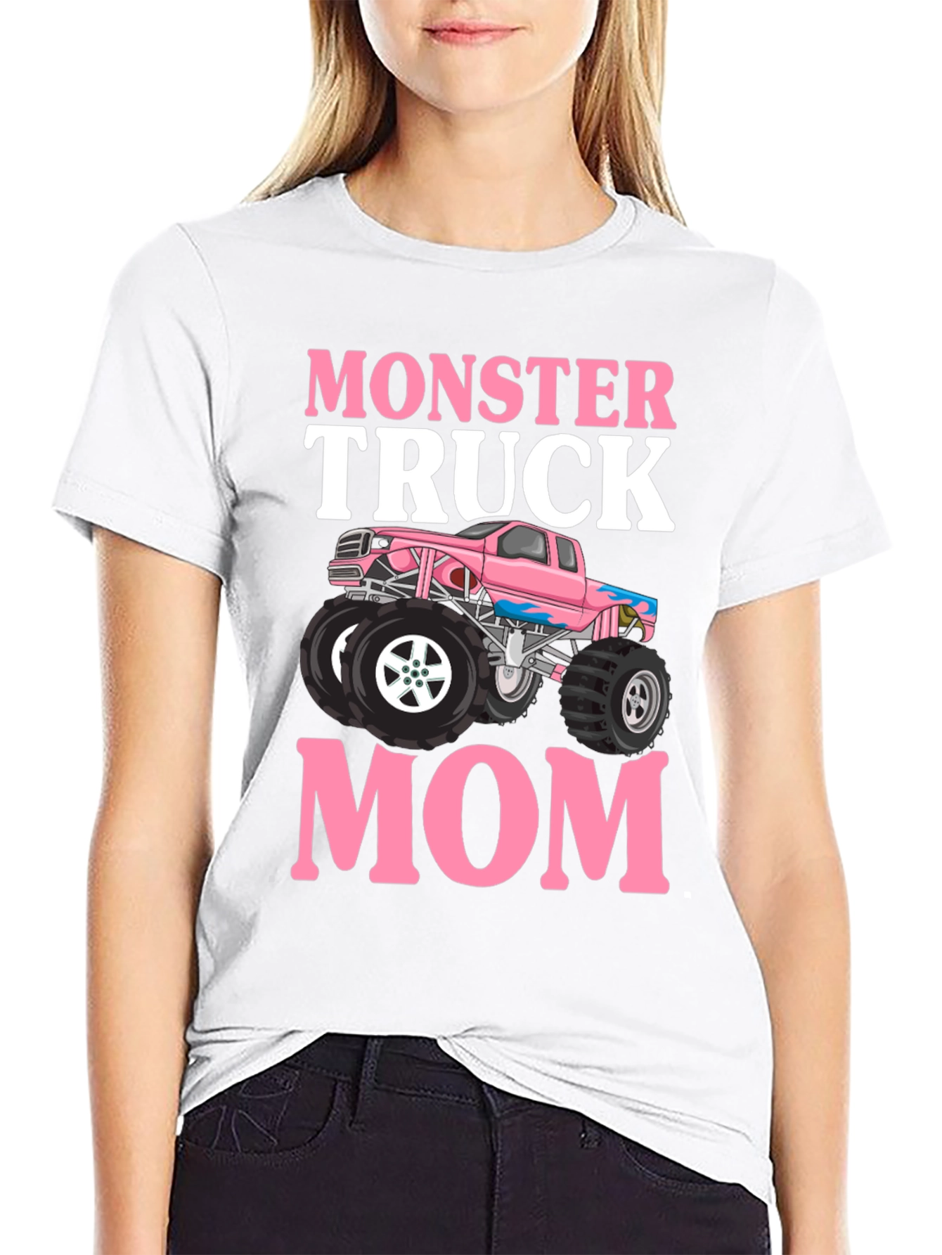 Monster Truck Mom Graphic T-Shirt
