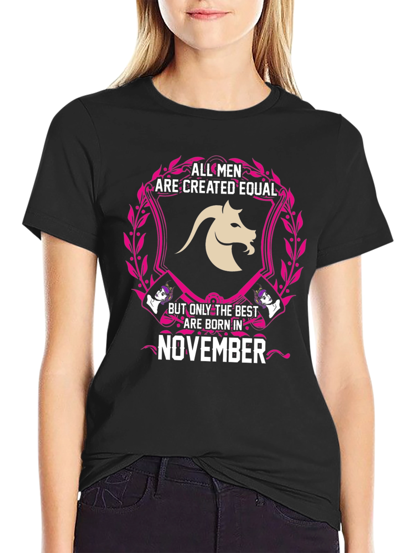 November Zodiac Capricorn Graphic T-Shirt