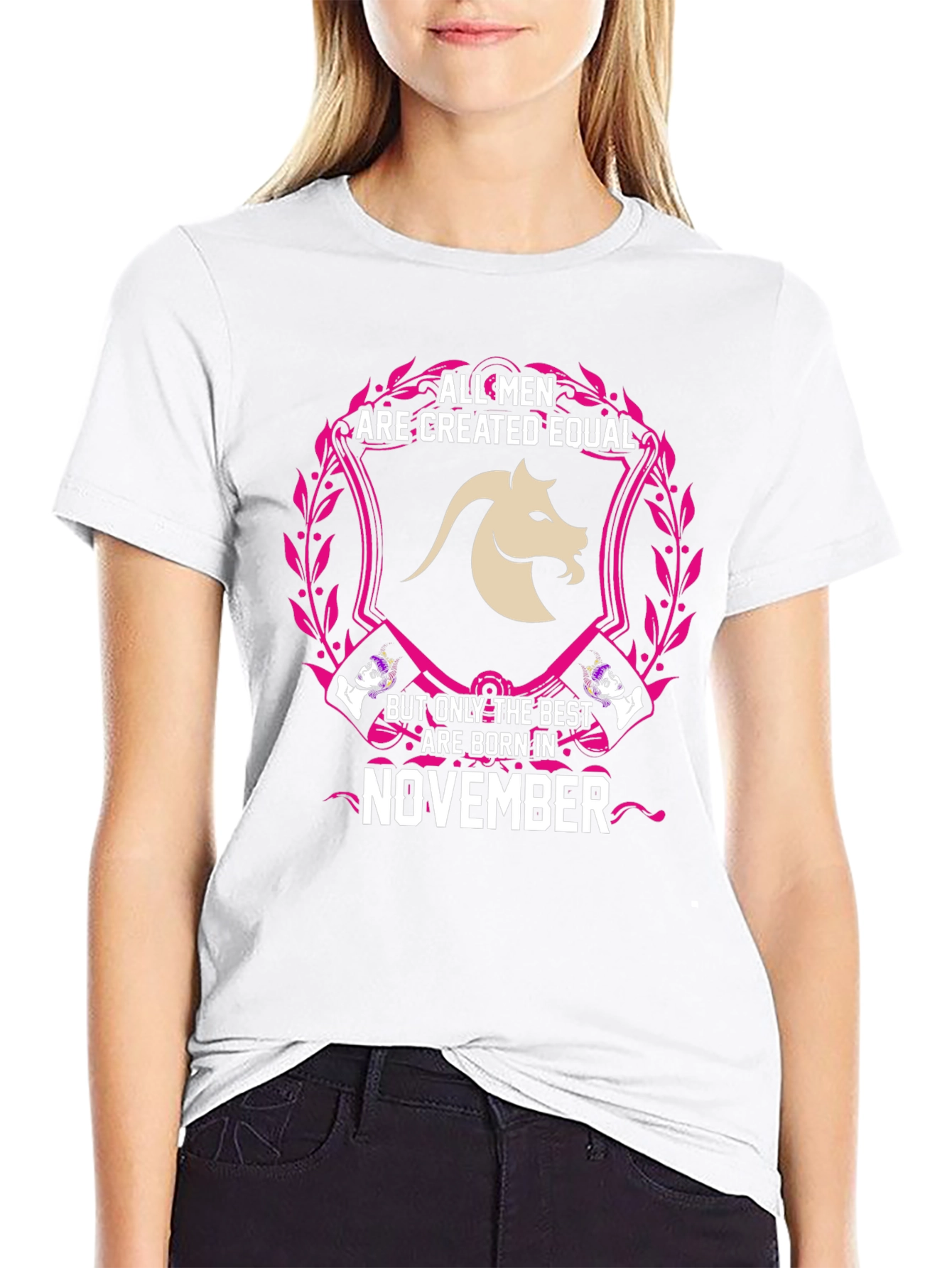 November Zodiac Capricorn Graphic T-Shirt