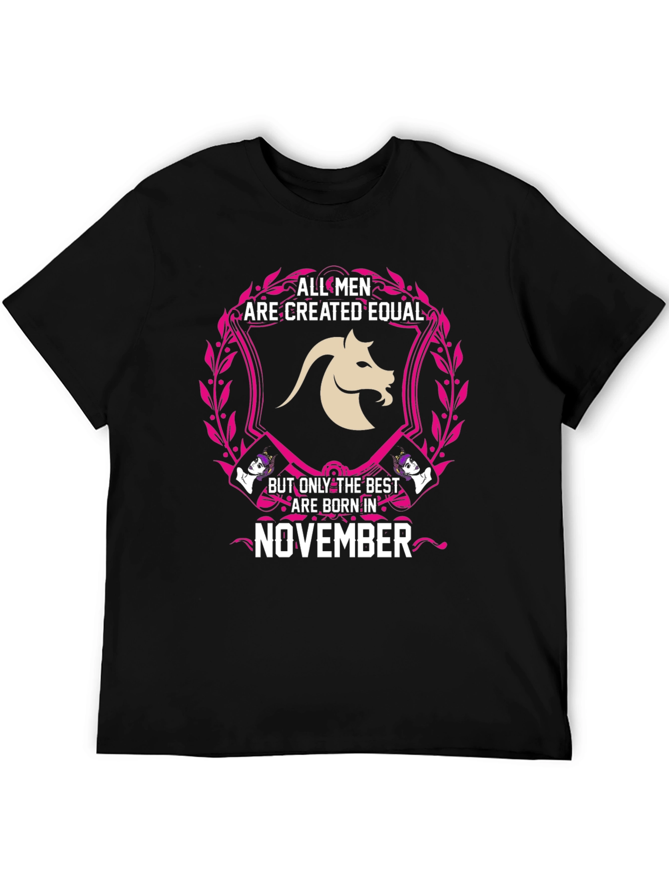 November Zodiac Capricorn Graphic T-Shirt