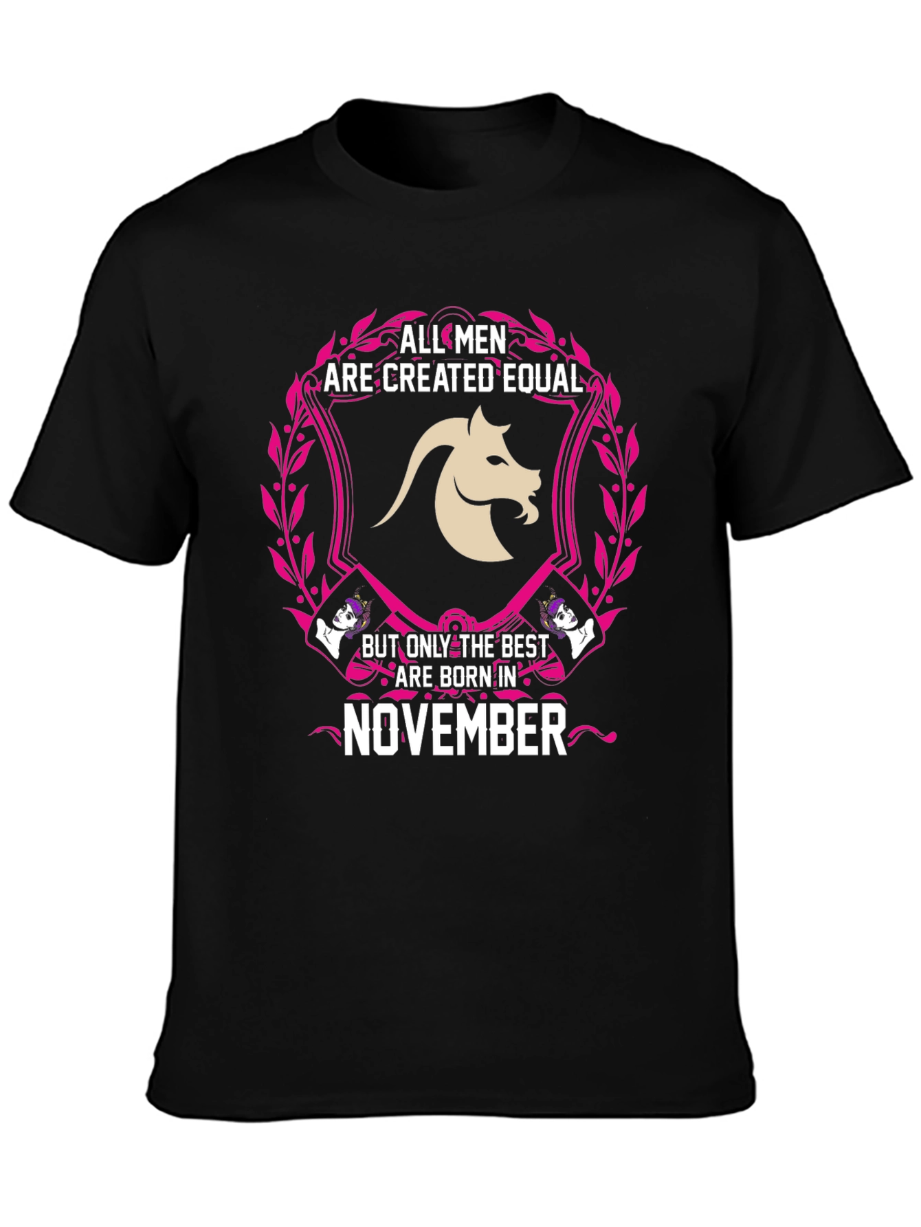 November Zodiac Capricorn Graphic T-Shirt