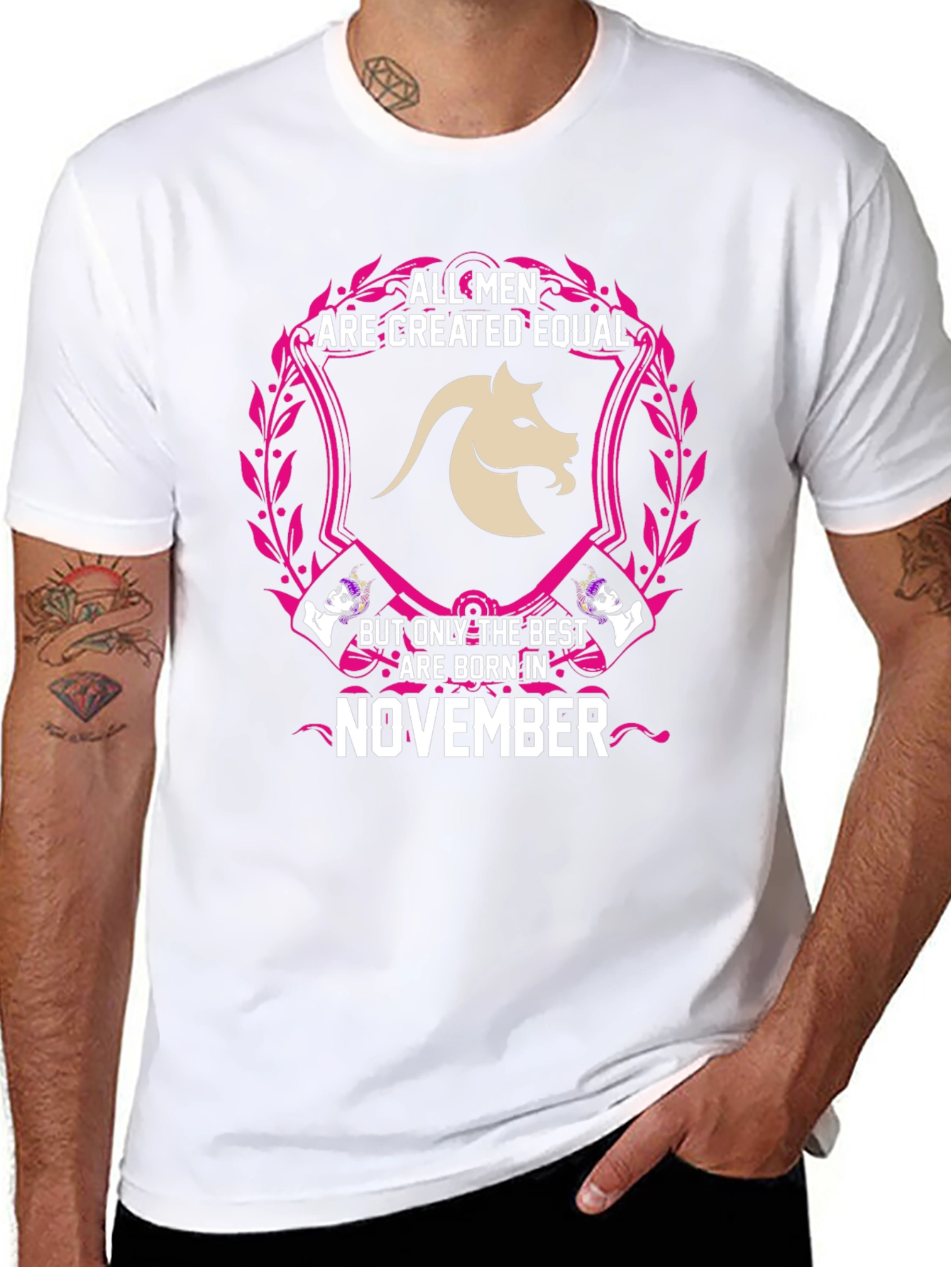 November Zodiac Capricorn Graphic T-Shirt