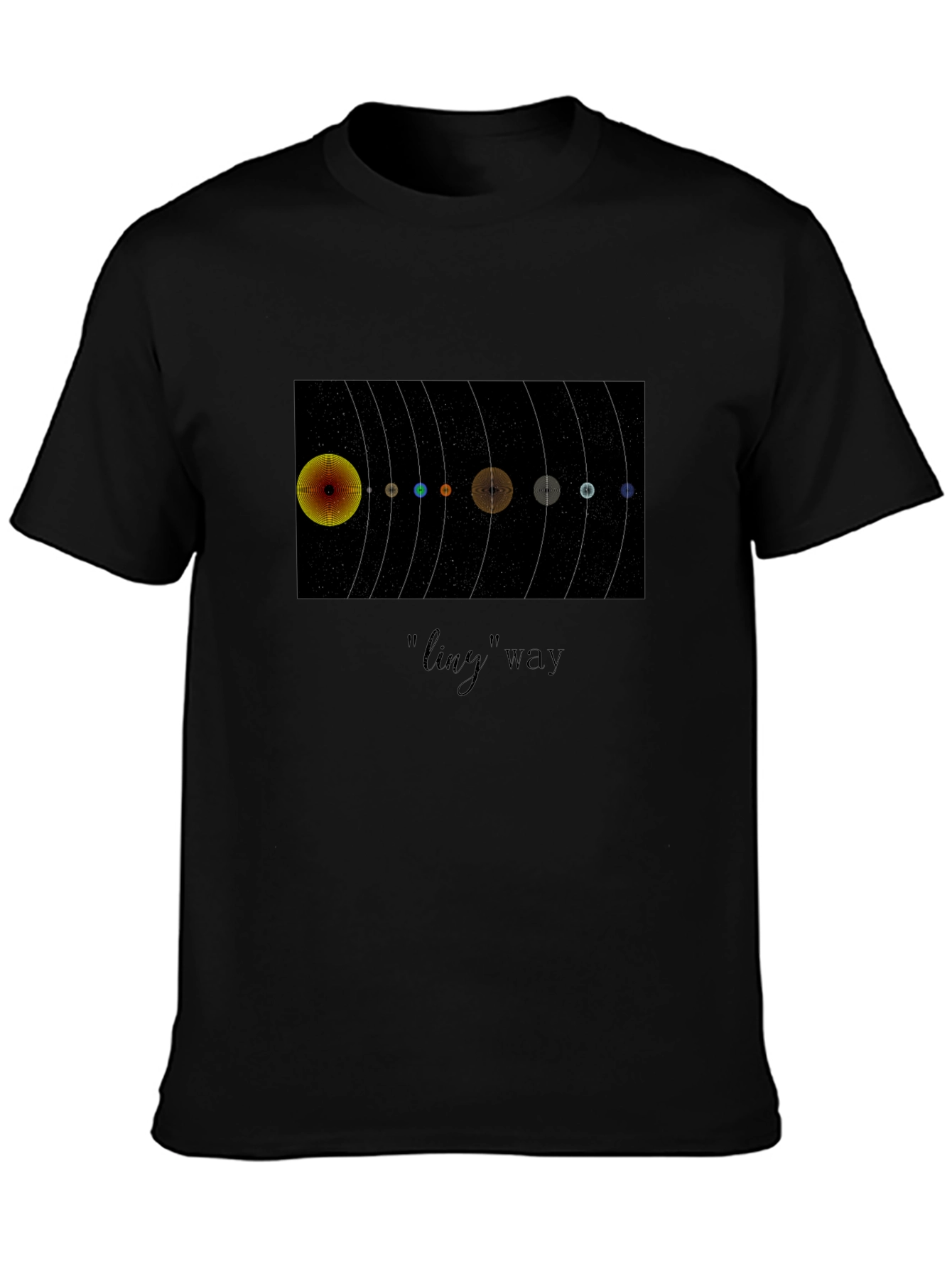 Solar System Graphic Tee - Ling Way