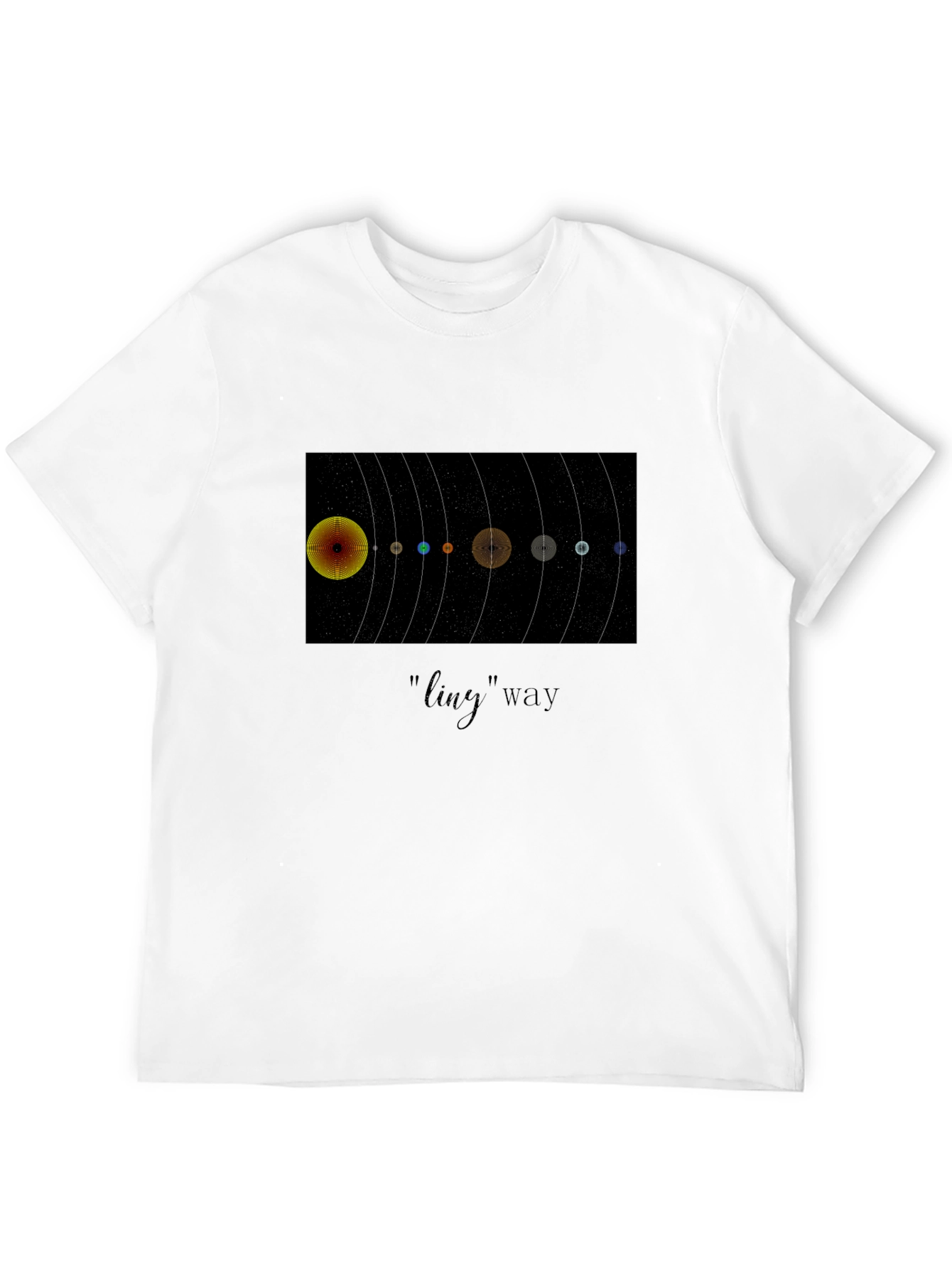 Solar System Graphic Tee - Ling Way