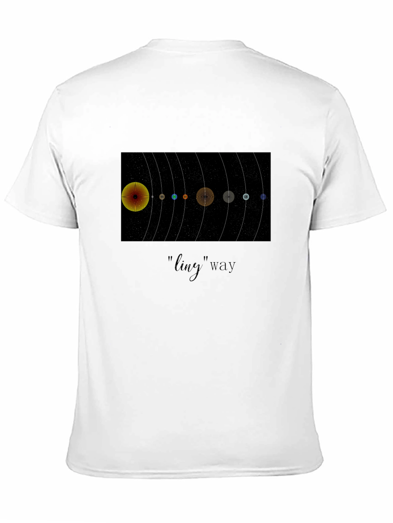 Solar System Graphic Tee - Ling Way