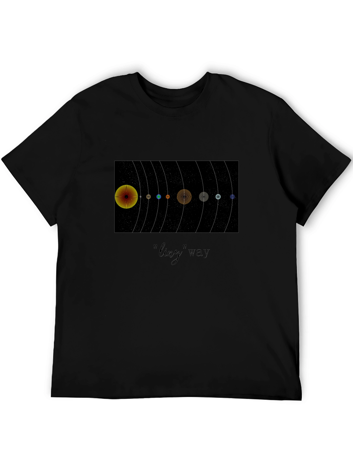 Solar System Graphic Tee - Ling Way