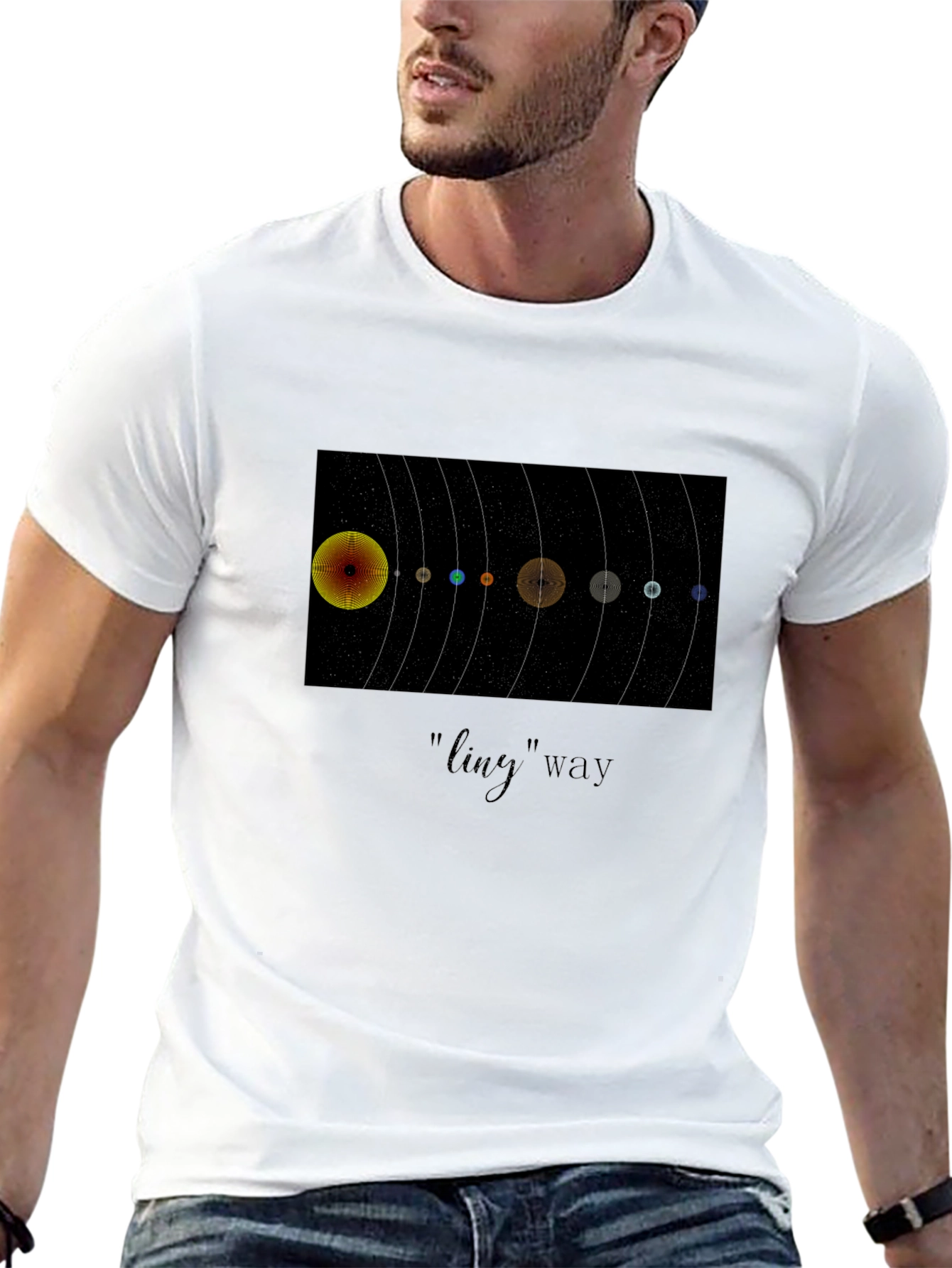 Solar System Graphic Tee - Ling Way
