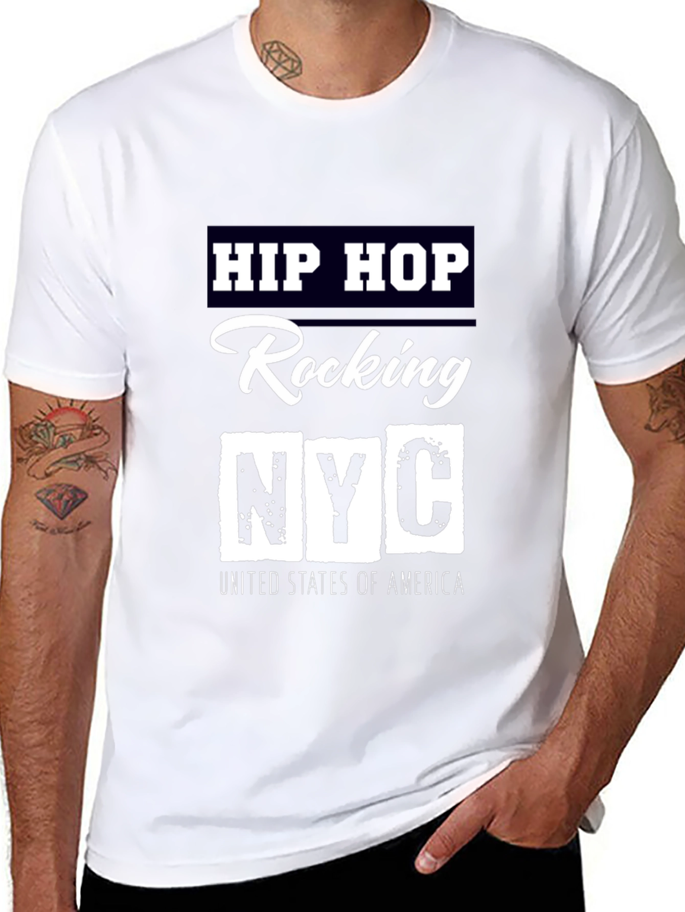 Hip Hop Rocking NYC T-Shirt