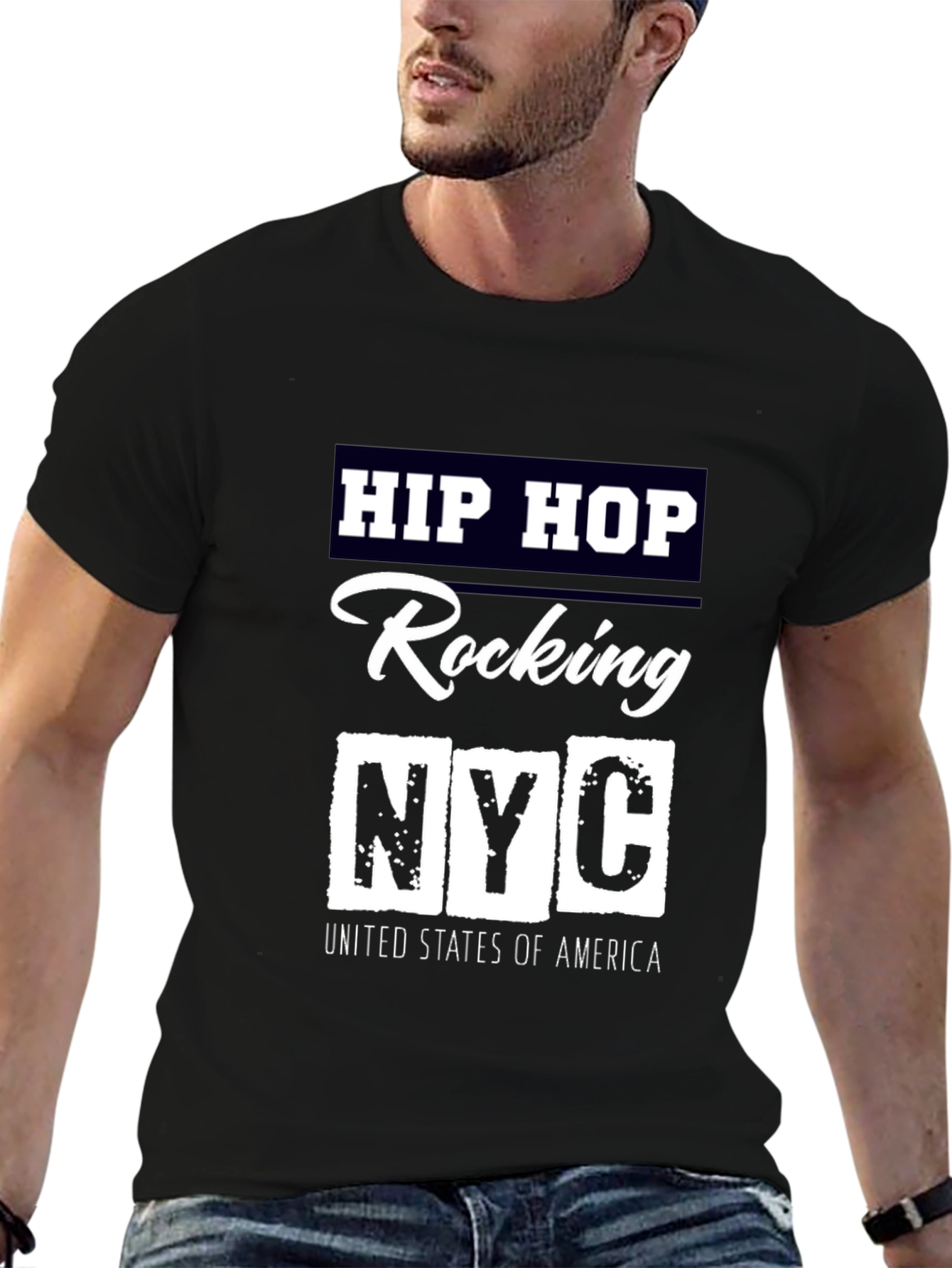 Hip Hop Rocking NYC T-Shirt