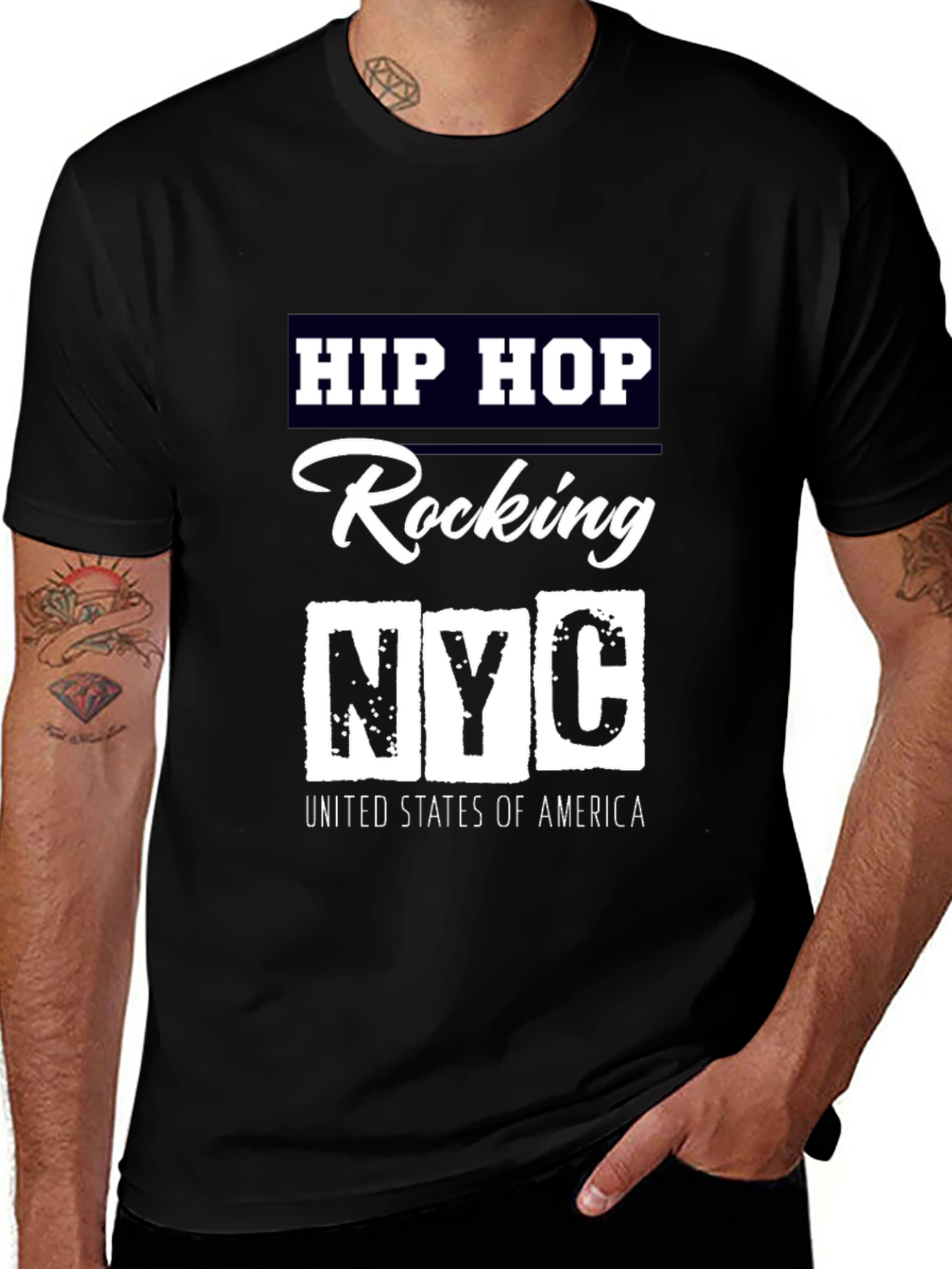 Hip Hop Rocking NYC T-Shirt