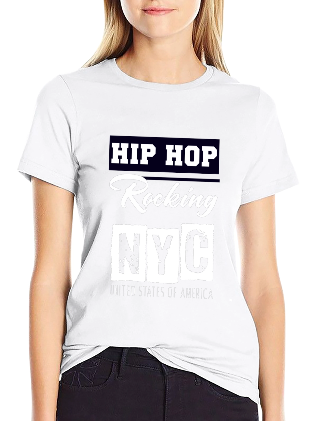 Hip Hop Rocking NYC T-Shirt