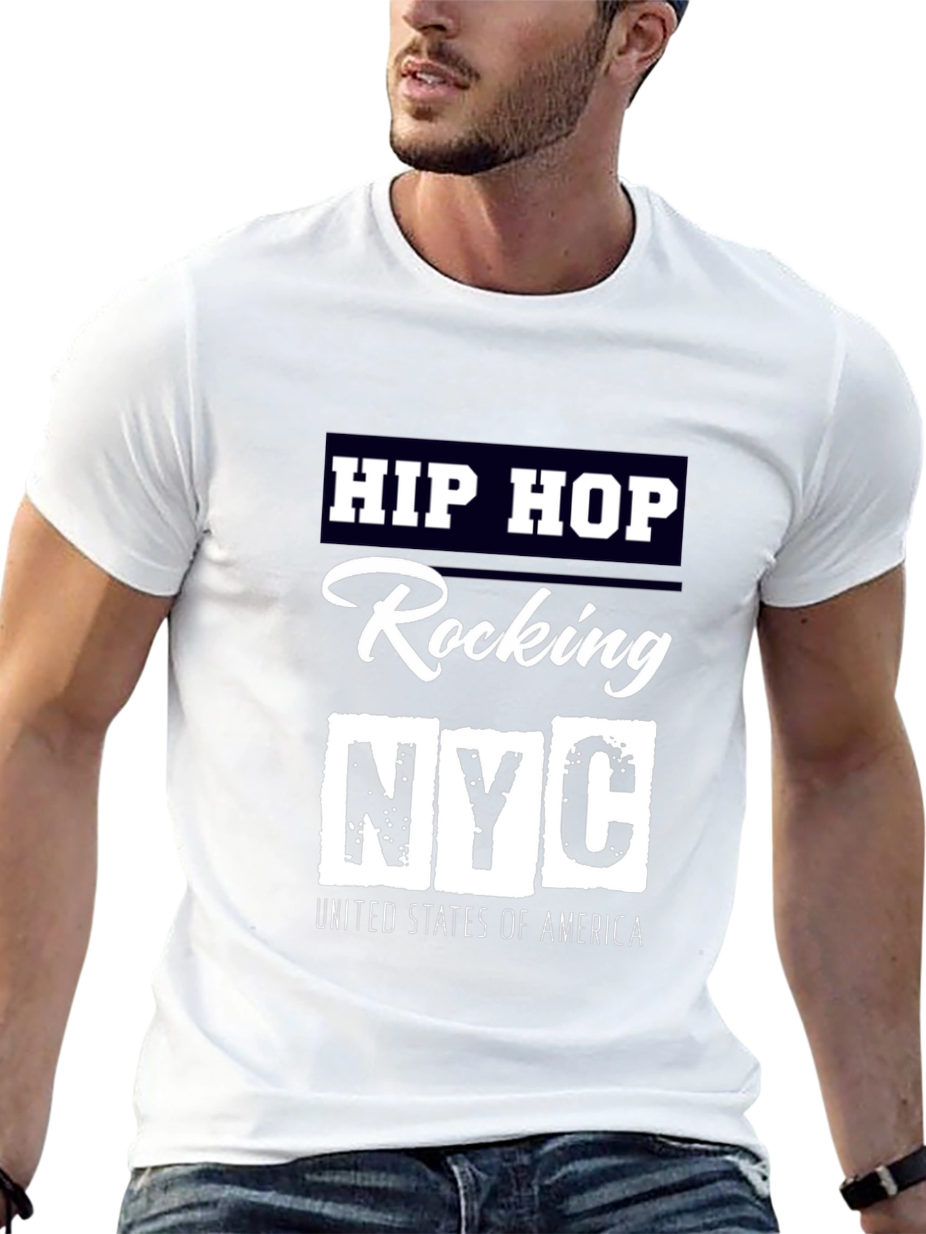 Hip Hop Rocking NYC T-Shirt