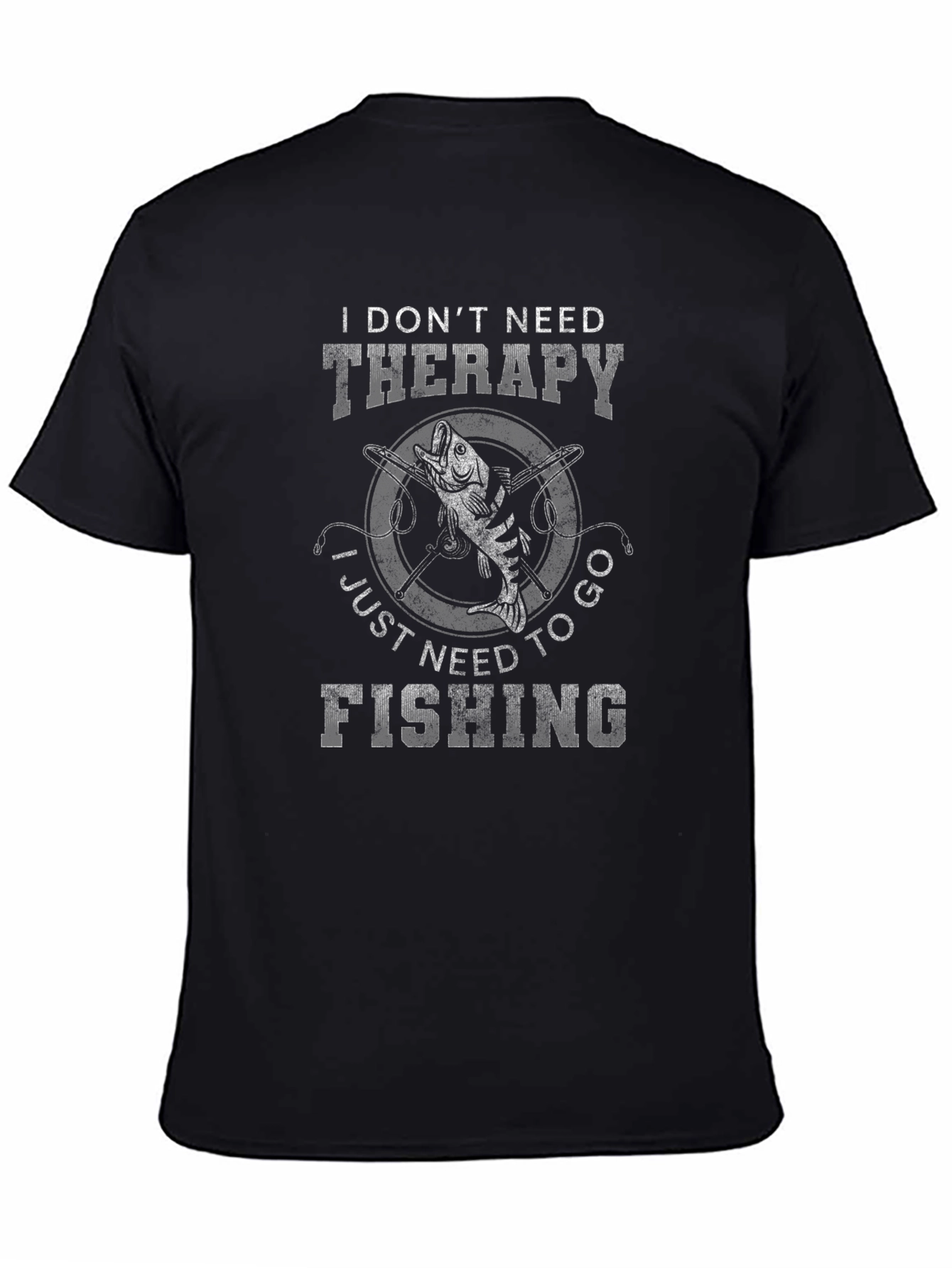 Fishing Therapy T-Shirt - Mens