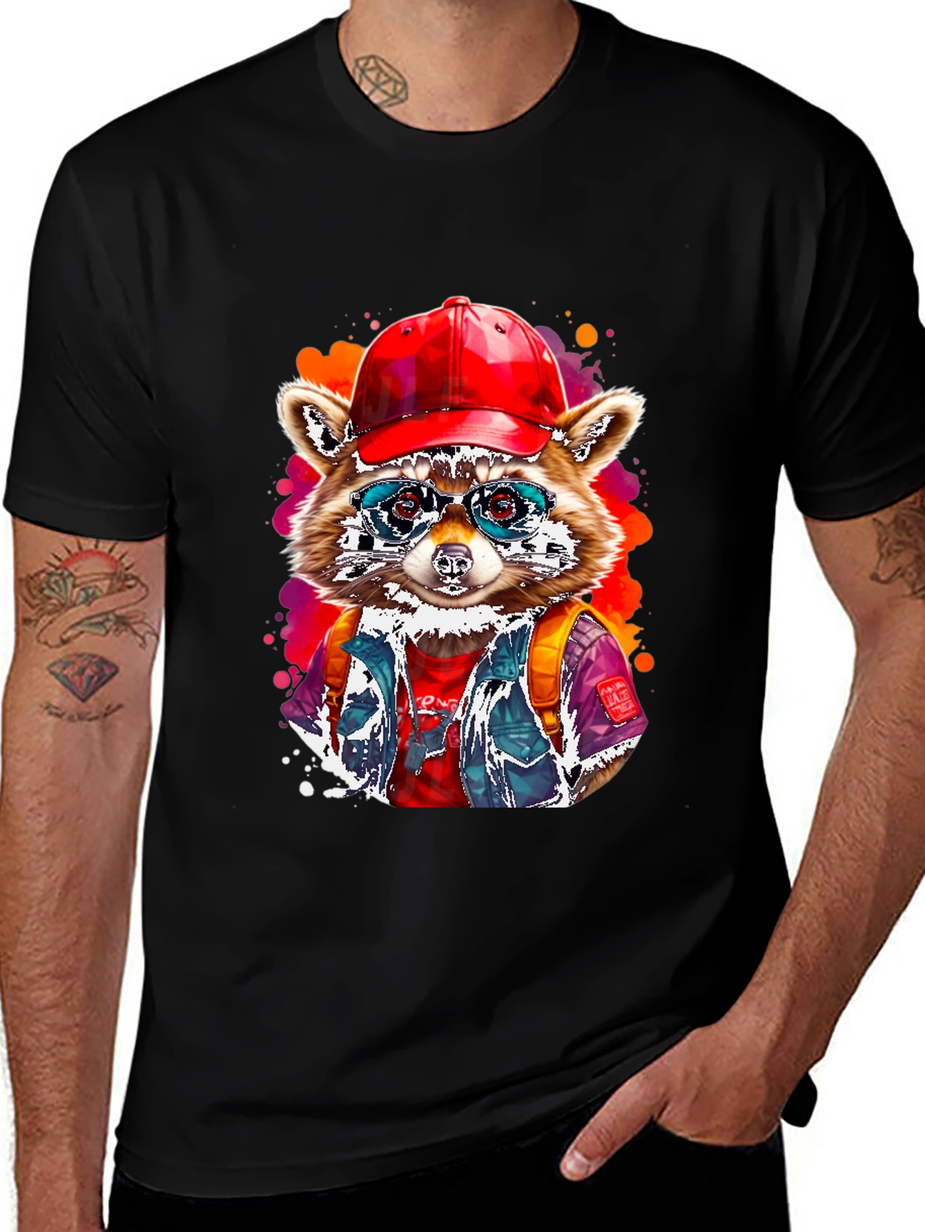 Cool Raccoon T-Shirt