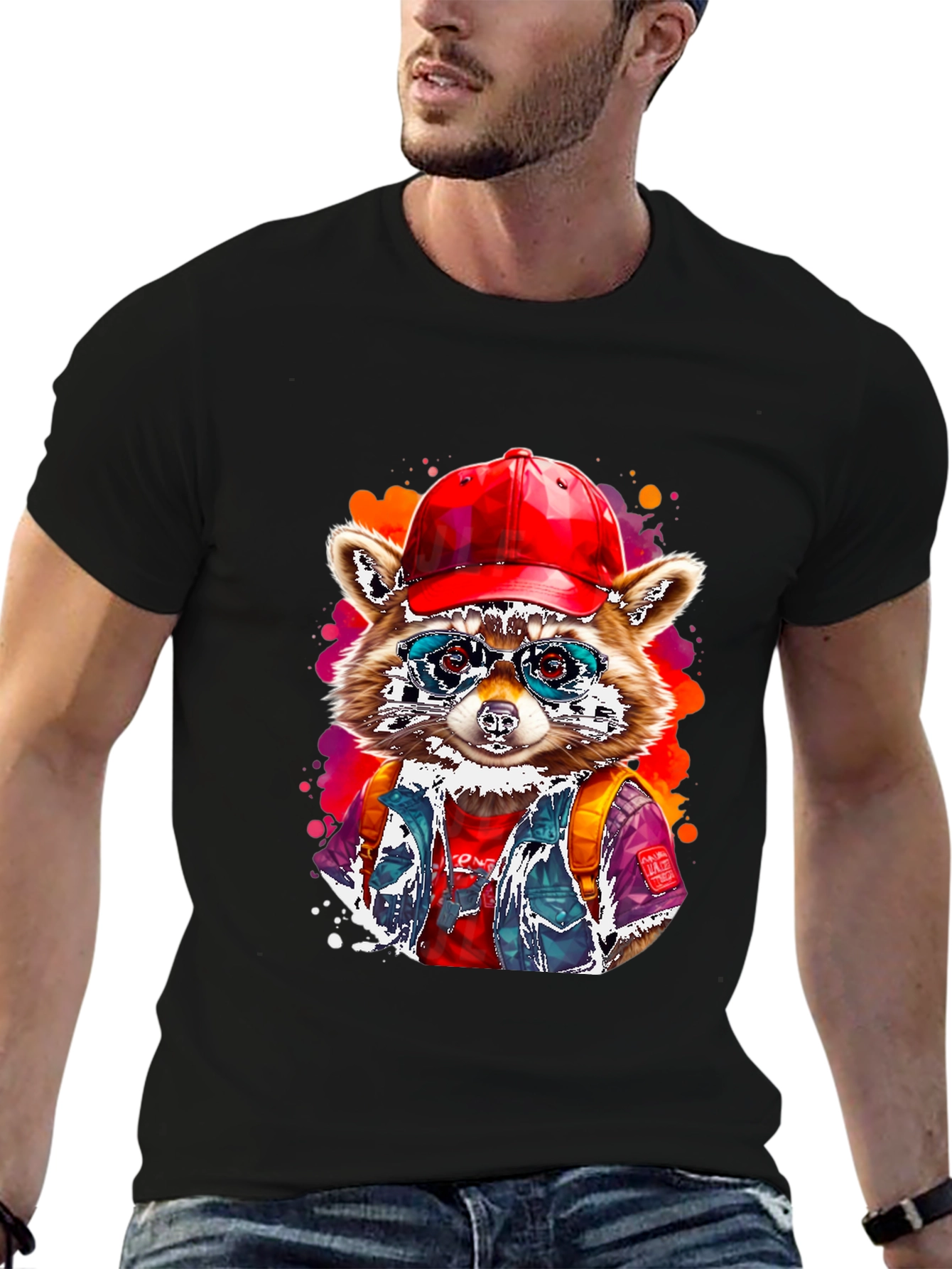Cool Raccoon T-Shirt