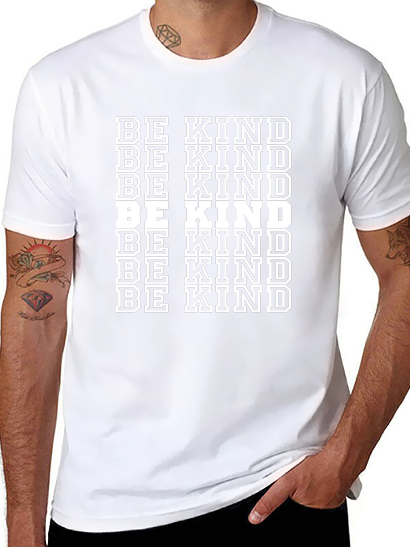 Be Kind Graphic Tee - Trendy Black T-Shirt