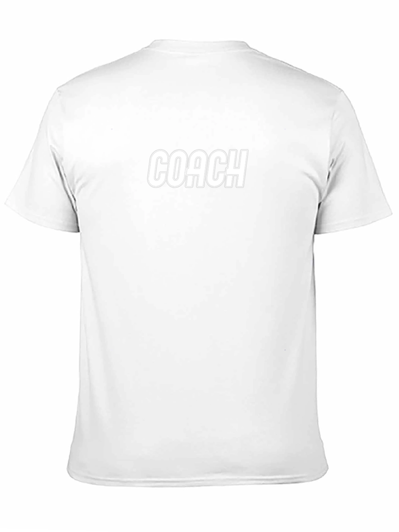 Mens Coach Graphic Crew Neck T-Shirt