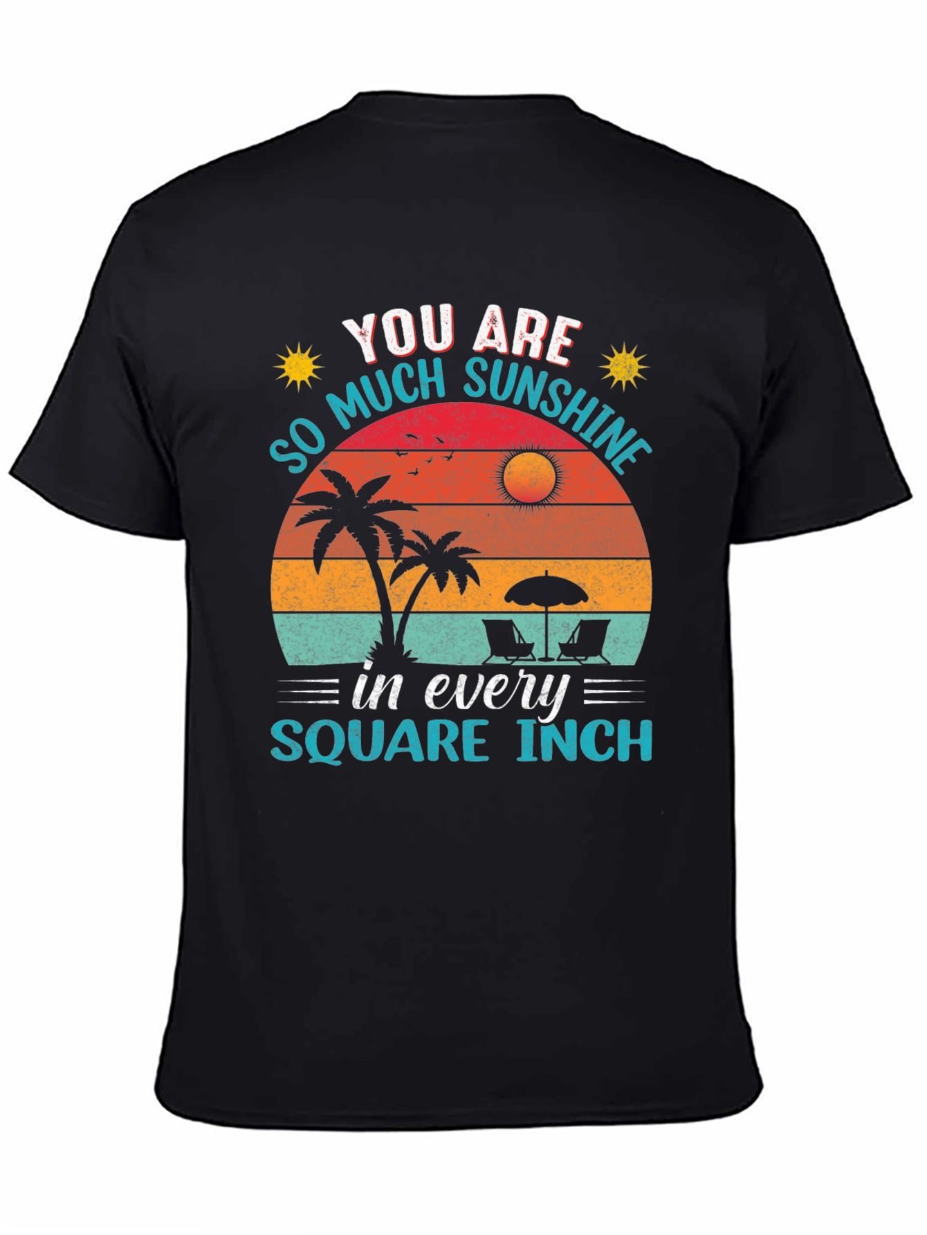 Sunshine Graphic Tee - Beach Vibes T-Shirt