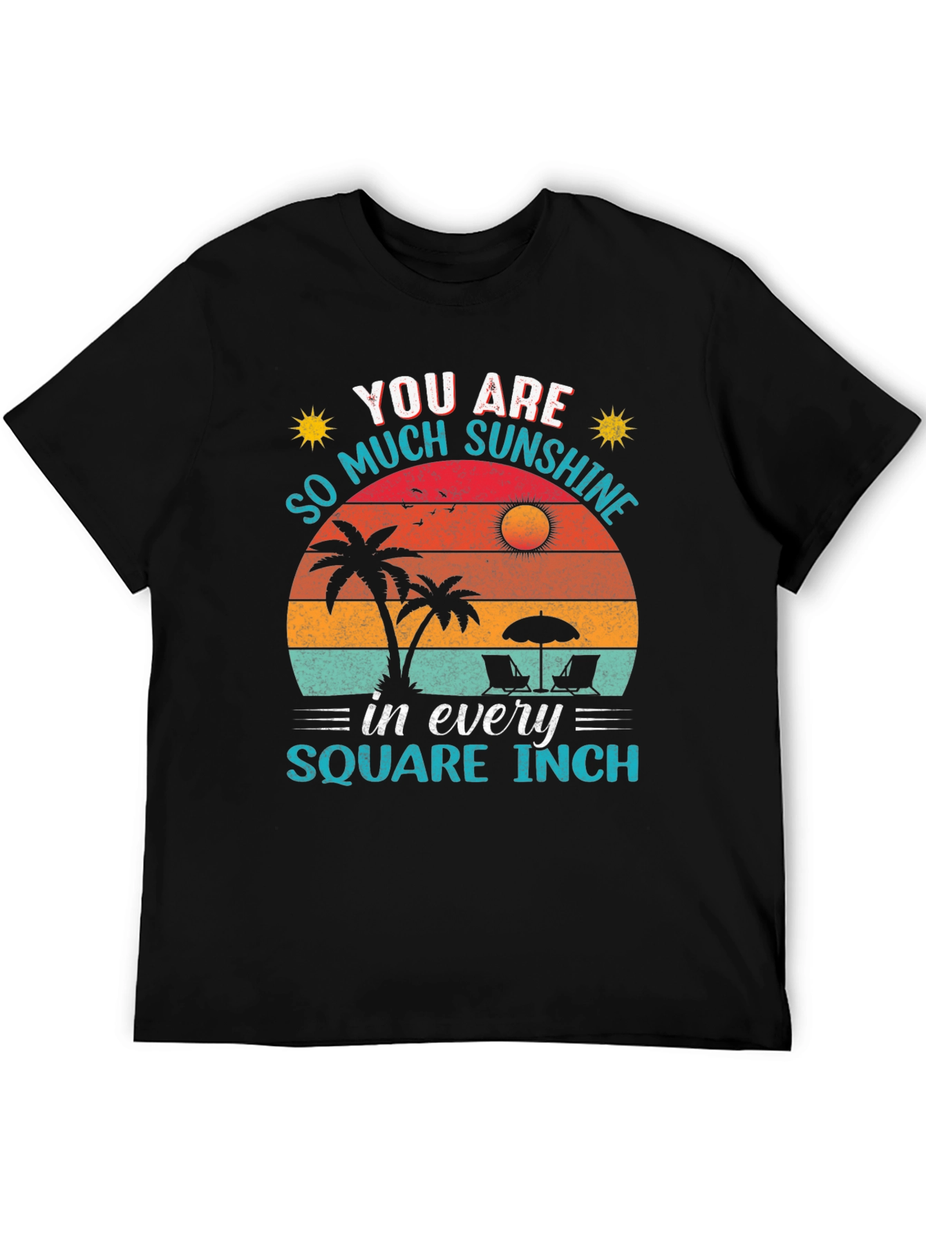 Sunshine Graphic Tee - Beach Vibes T-Shirt