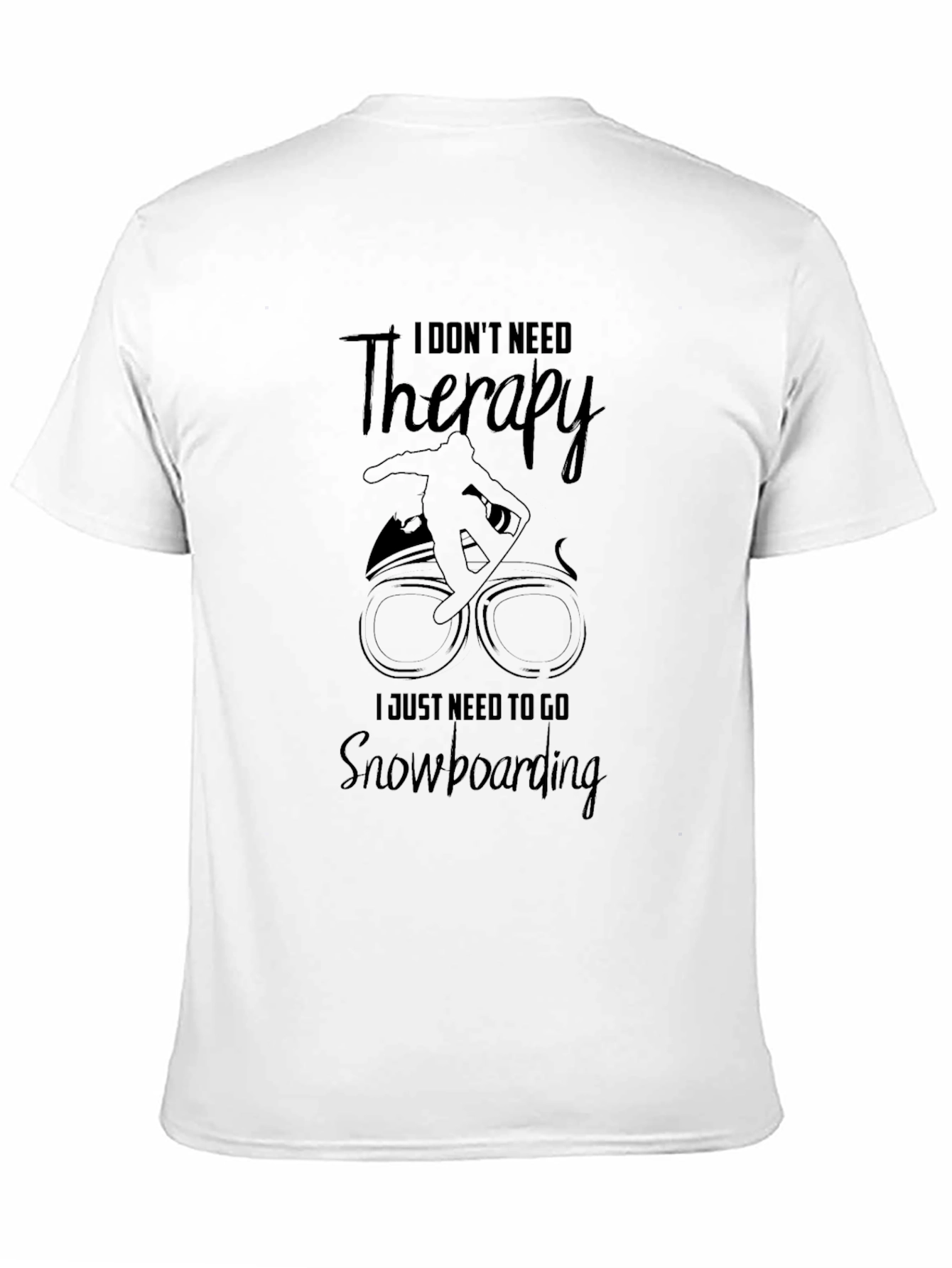 Snowboarding Therapy T-Shirt