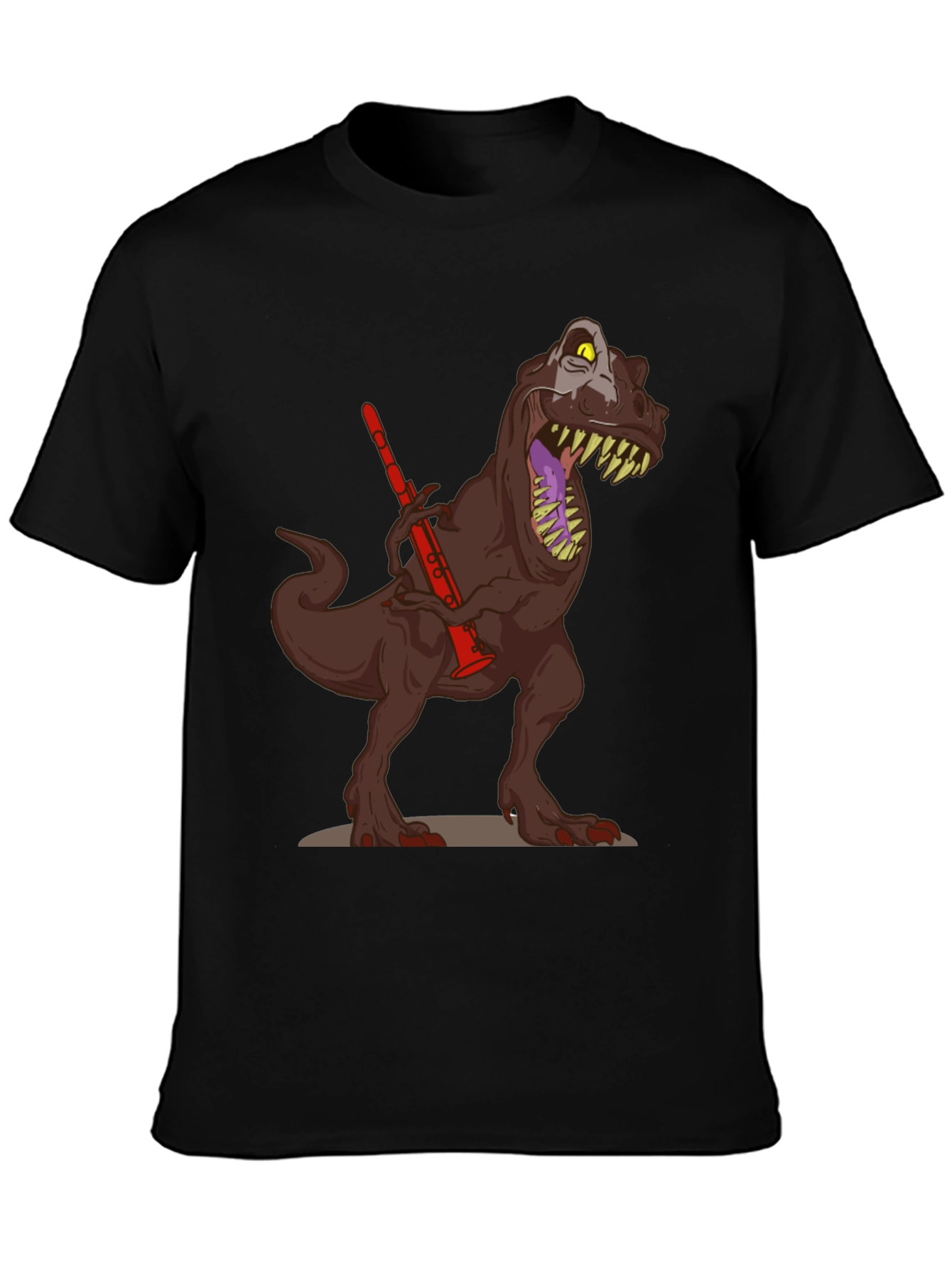 Dino Clarinet Black T-Shirt