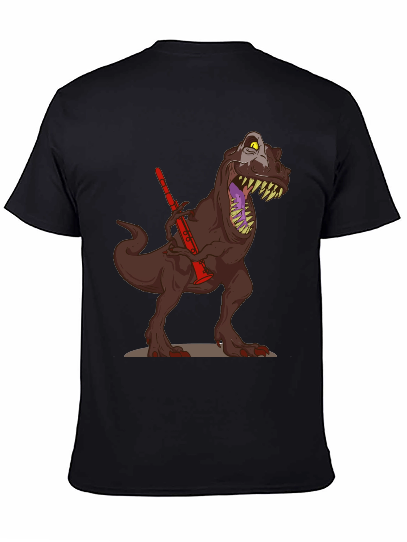 Dino Clarinet Black T-Shirt