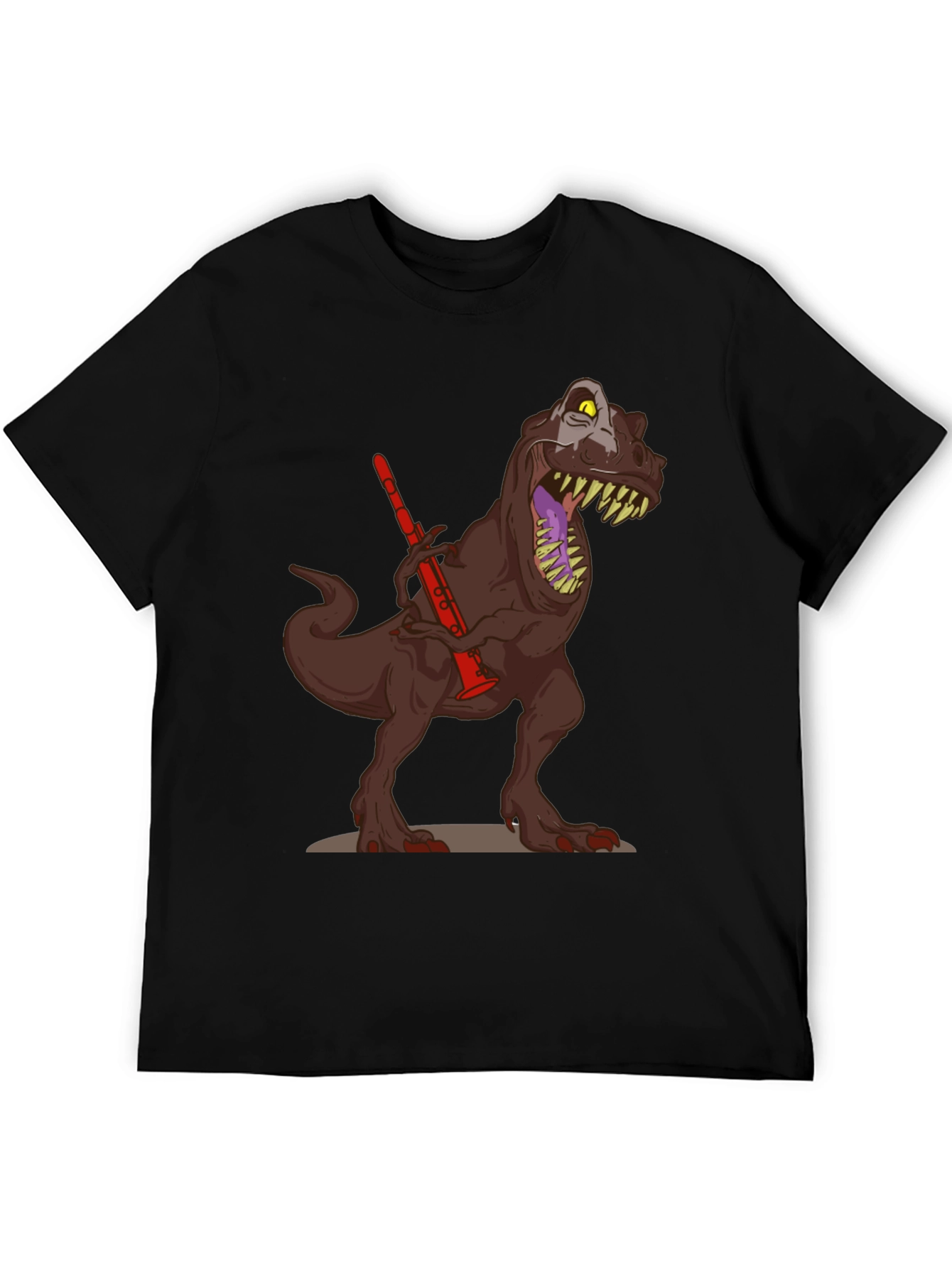 Dino Clarinet Black T-Shirt