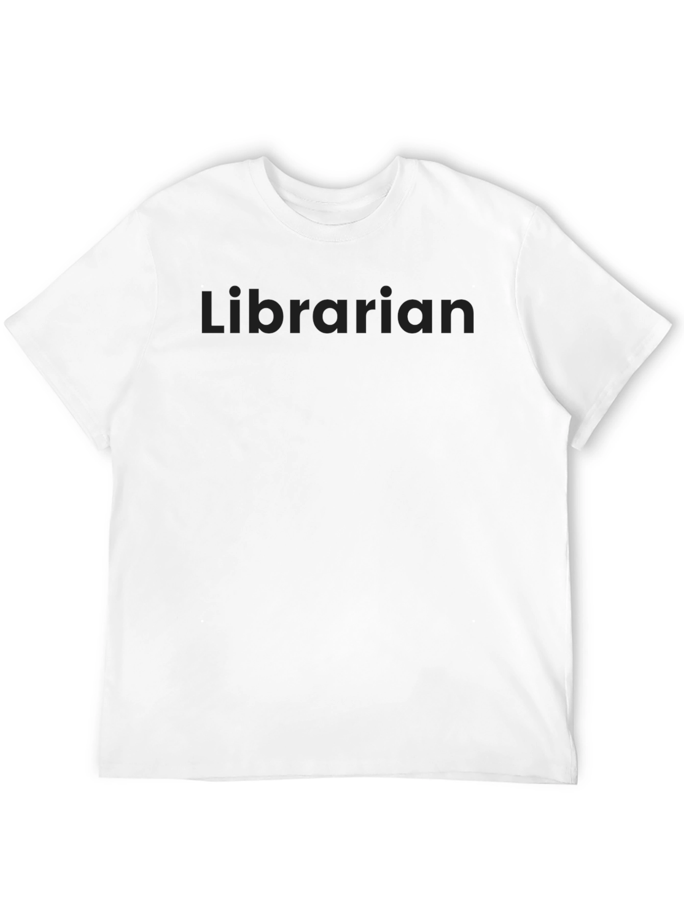 Librarian Black Graphic T-Shirt