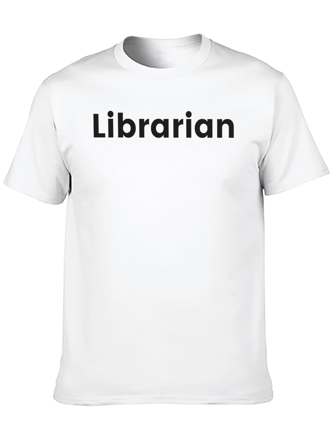 Librarian Black Graphic T-Shirt