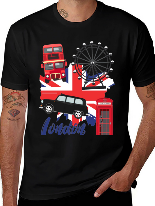 London Landmarks Graphic Tee