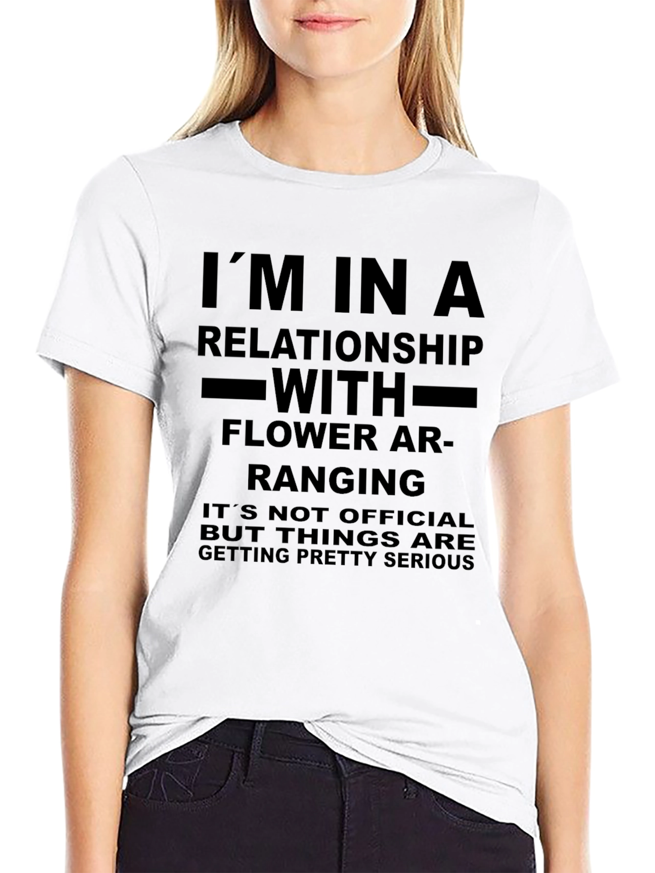 Relationship with Flower Arranging T-Shirt