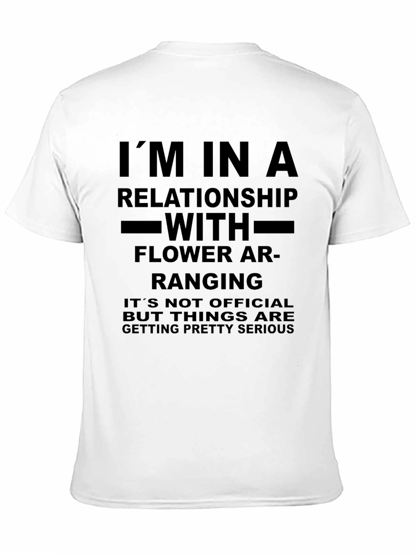 Relationship with Flower Arranging T-Shirt