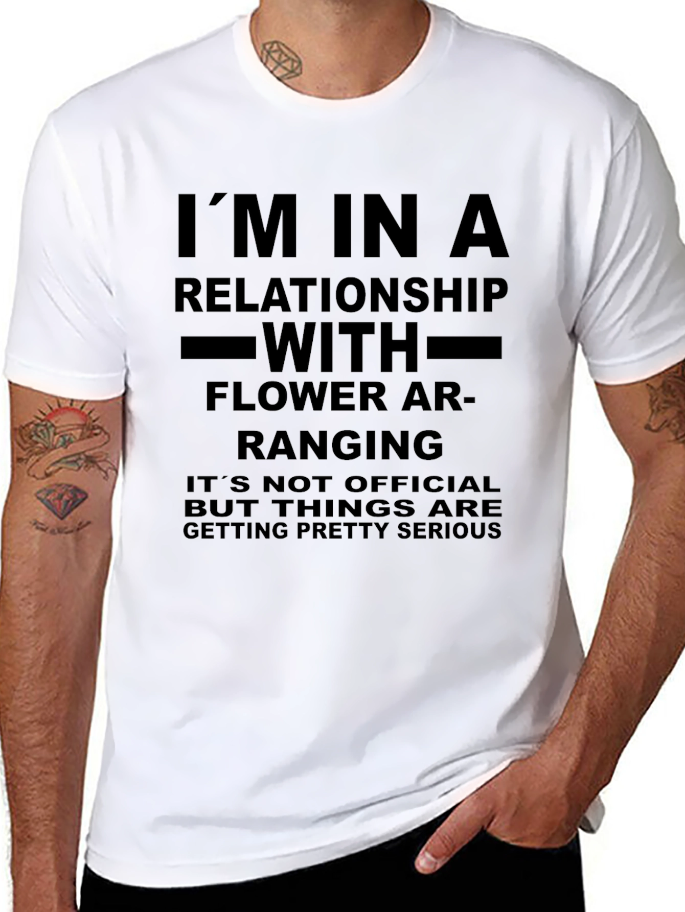 Relationship with Flower Arranging T-Shirt