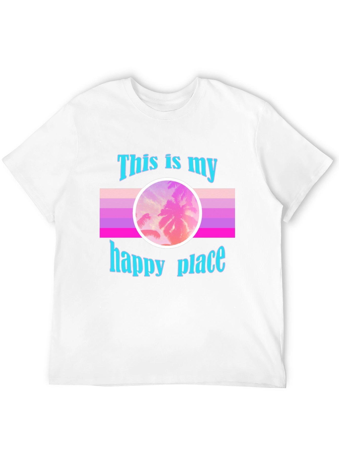 My Happy Place Palm Sunset T-Shirt