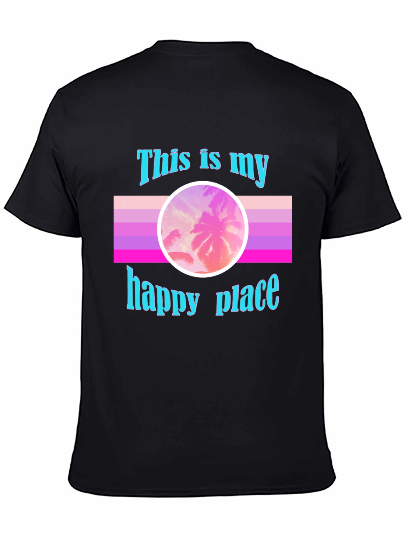 My Happy Place Palm Sunset T-Shirt