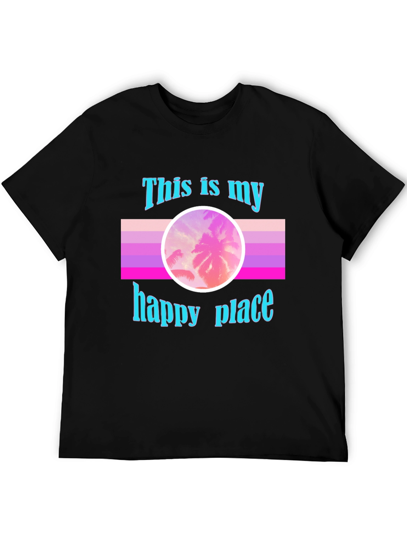 My Happy Place Palm Sunset T-Shirt
