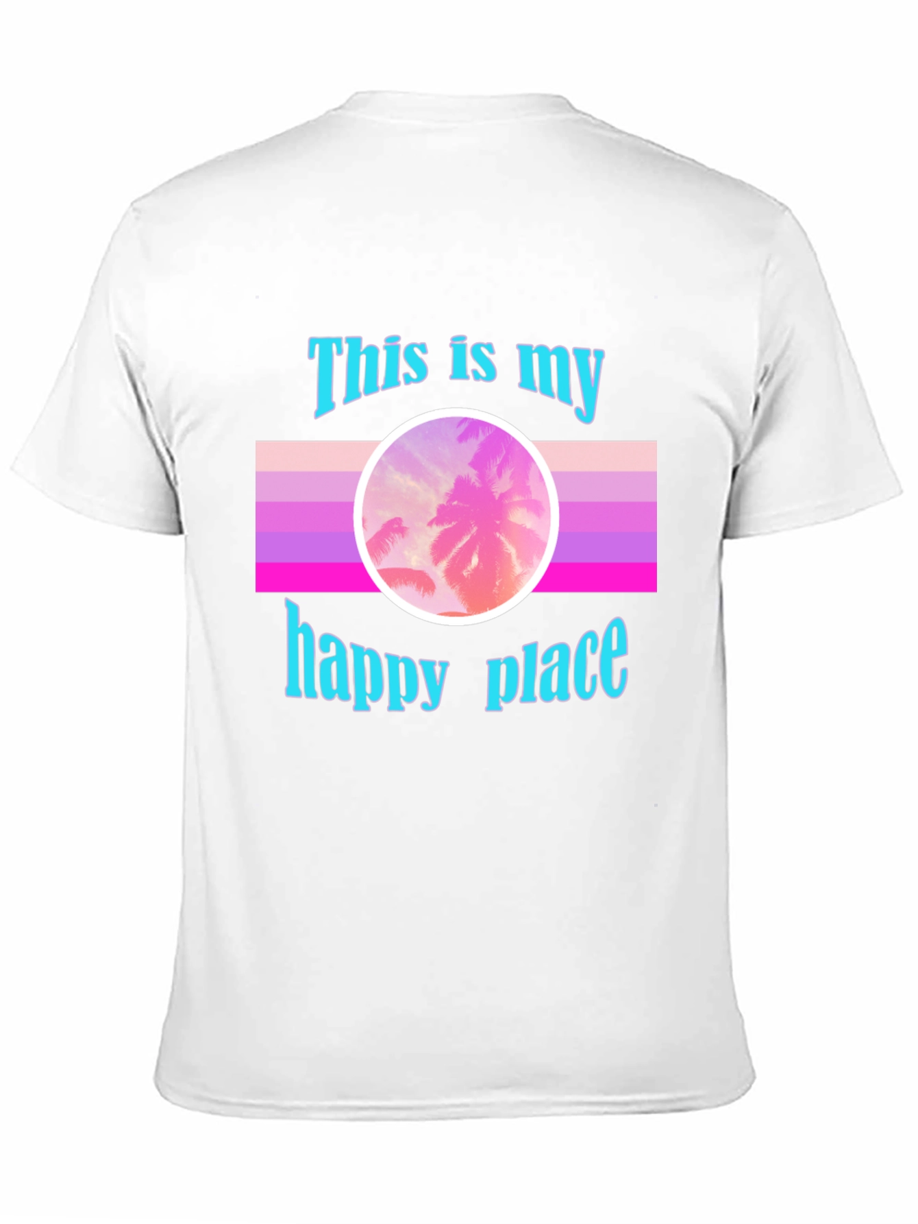 My Happy Place Palm Sunset T-Shirt