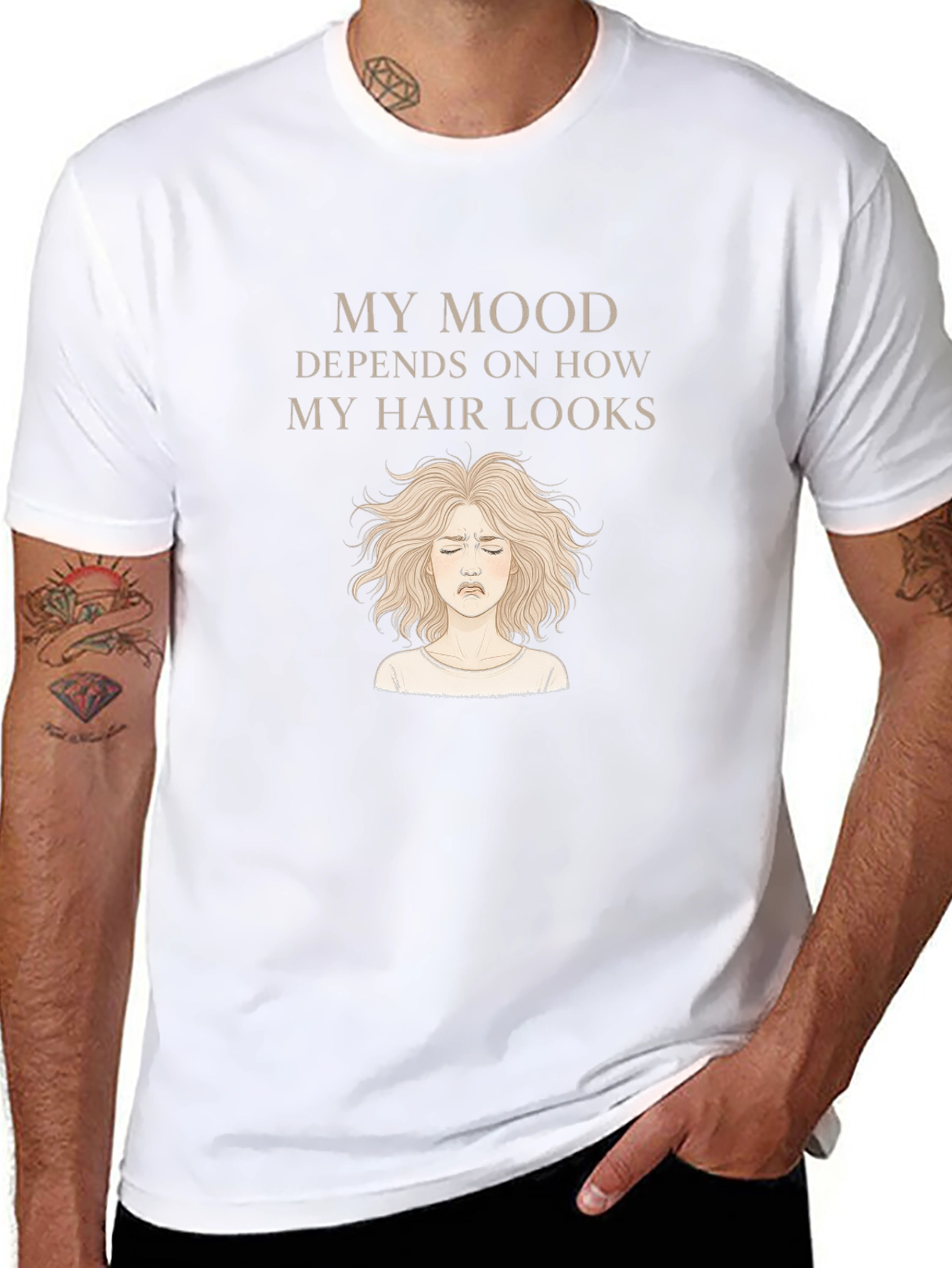 My Mood Hair T-Shirt