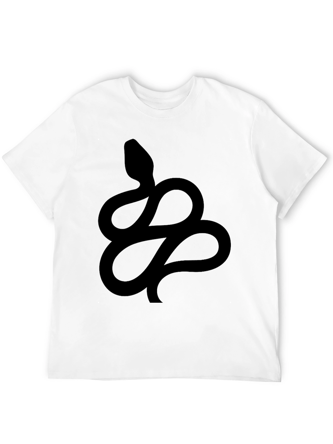 Snake Graphic Black T-Shirt