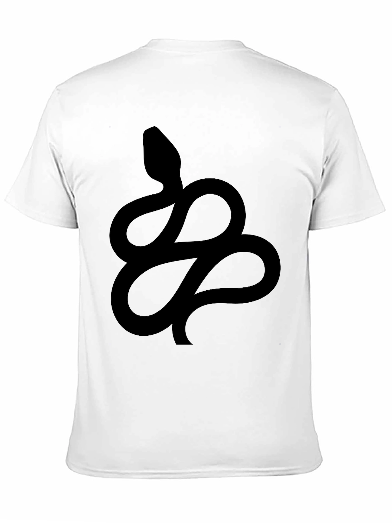 Snake Graphic Black T-Shirt